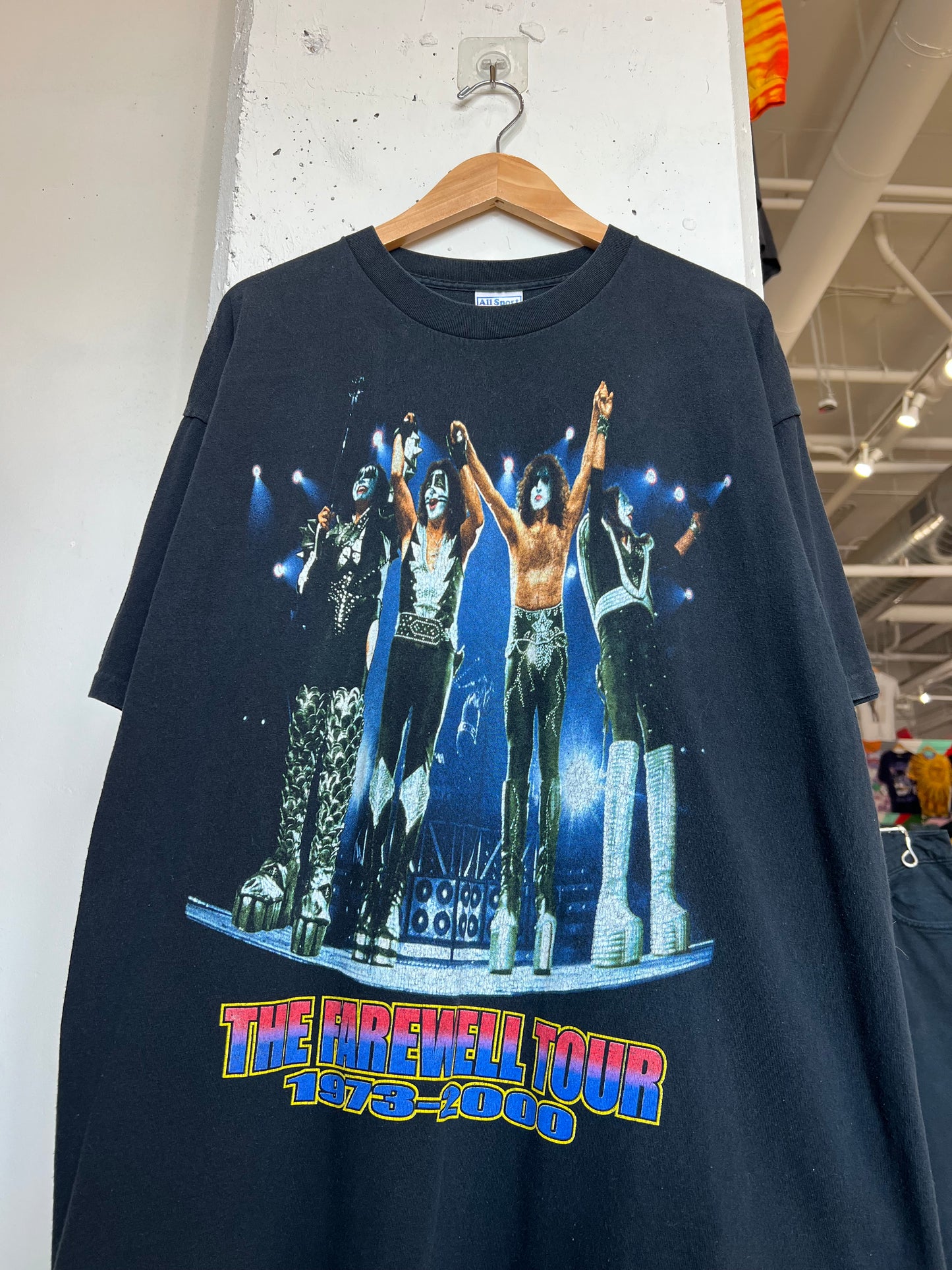Vintage 2000s KISS The Farewell Tour Tee