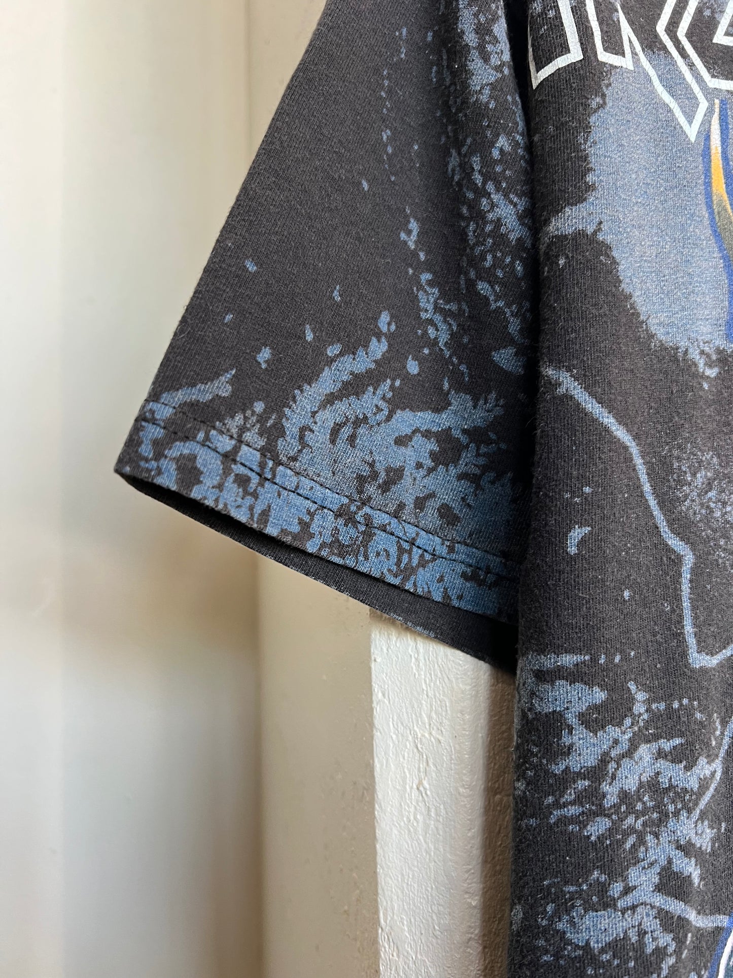 Vintage 2000s Iron Maiden All Over Print Tee