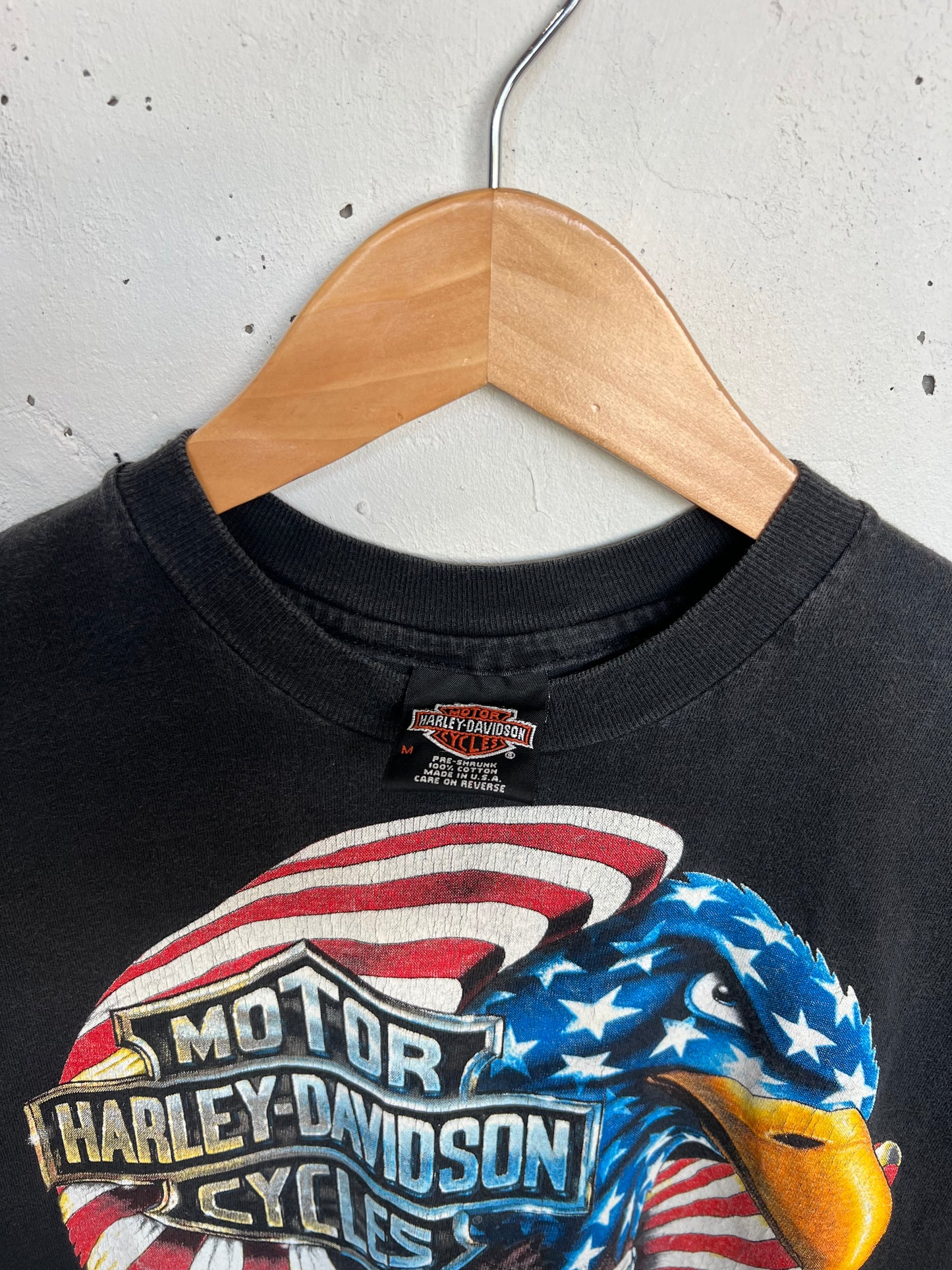 Vintage 90s Morristown Harley Davidson Cut Off Tee