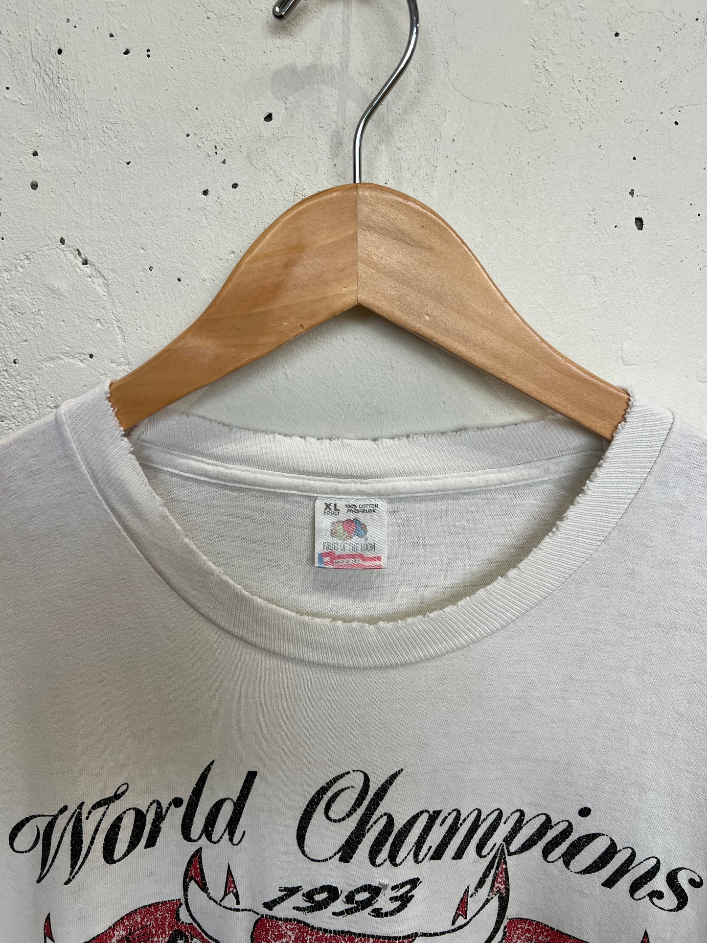 Vintage 1993 Chicago Bulls World Champions Tee