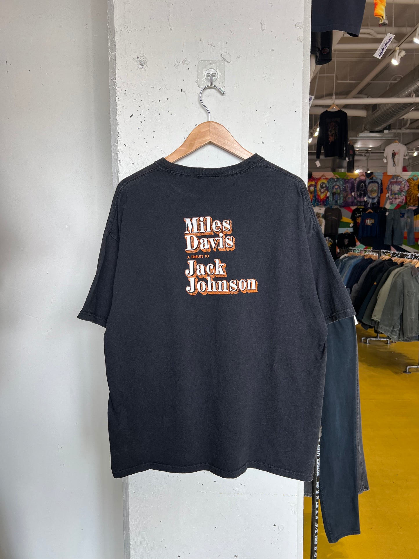 Vintage 2002 Miles Davis Jack Johnson Tee