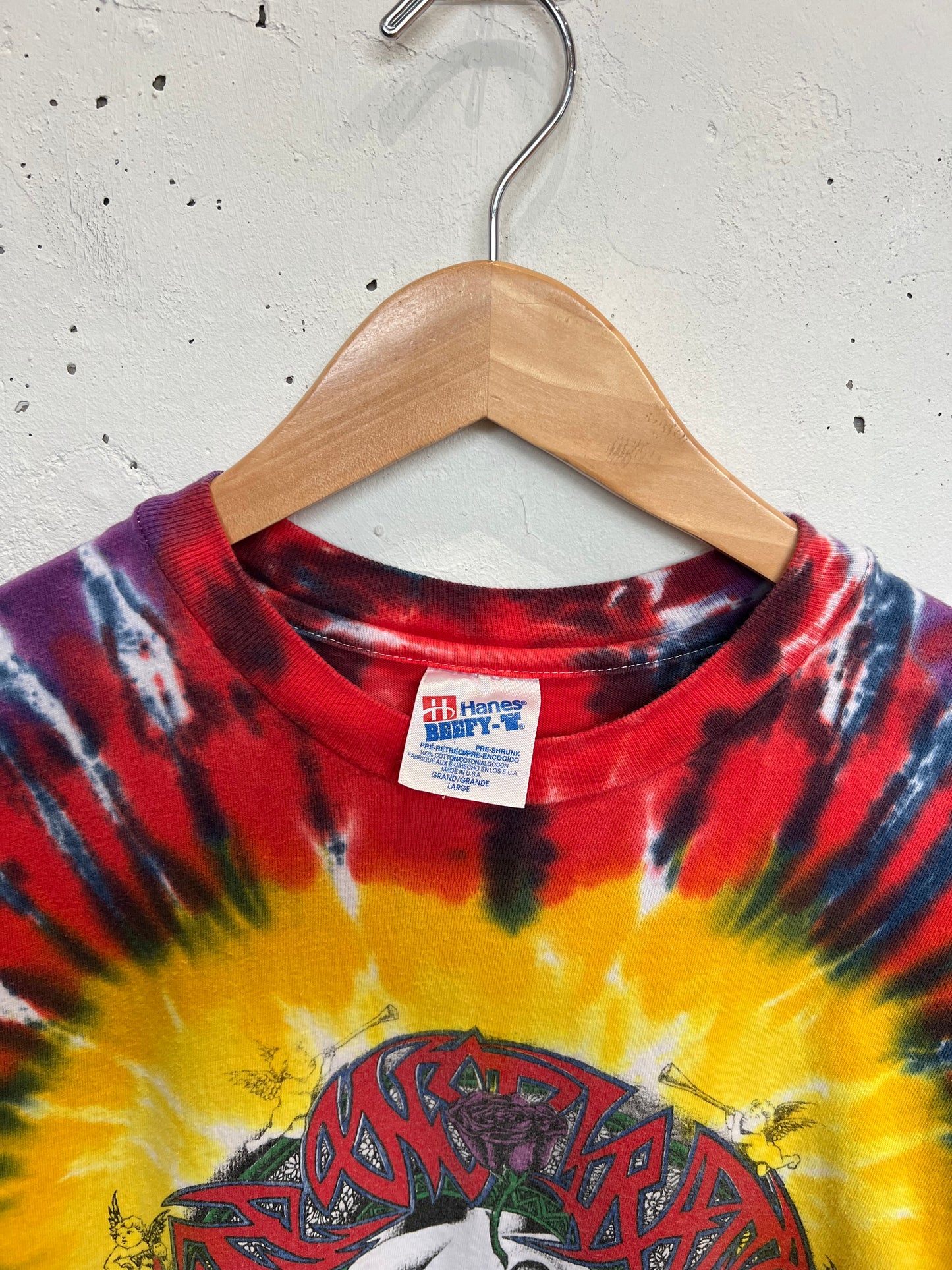 Vintage 90’s Skull Tie Dye Tee
