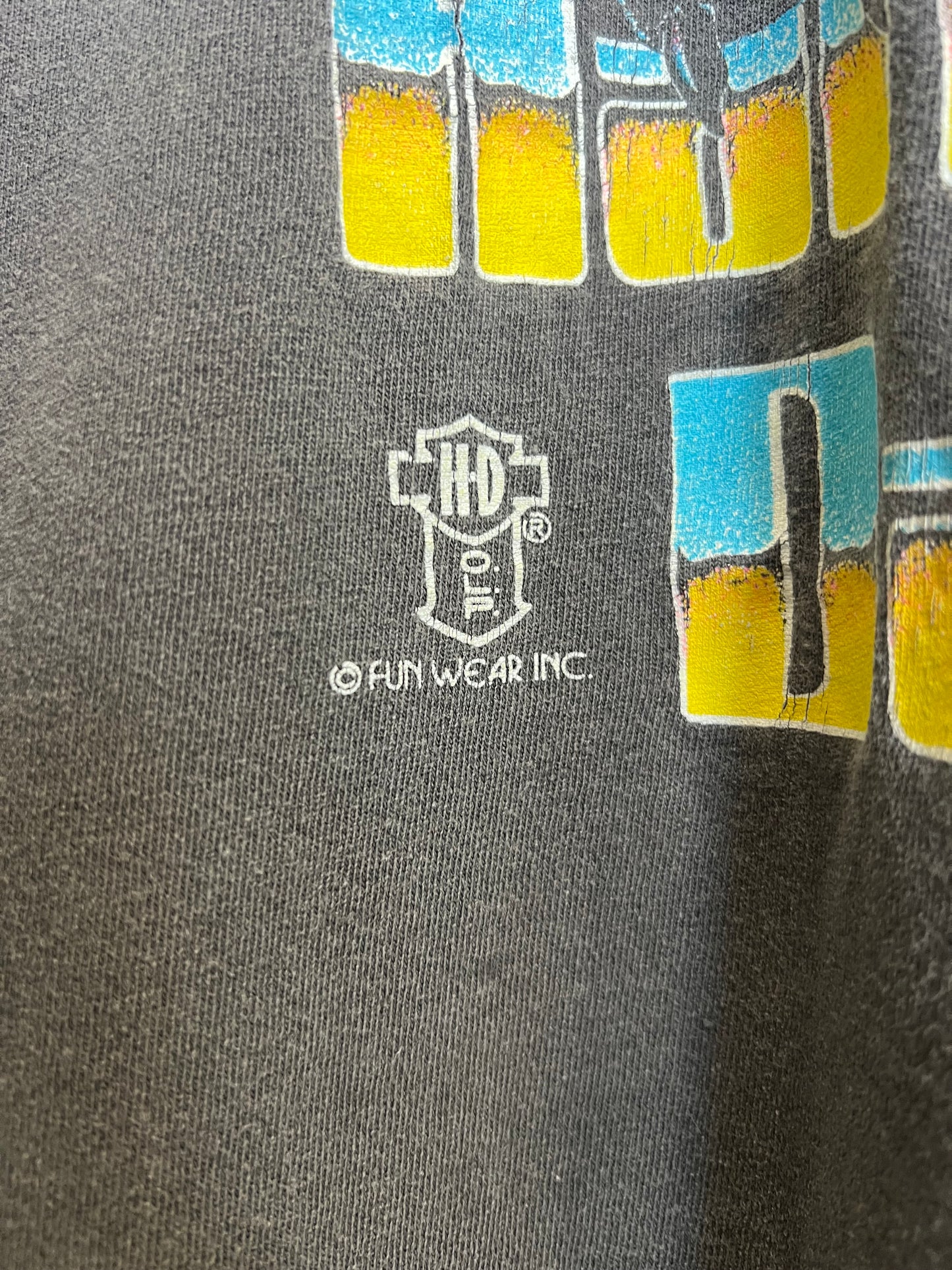 Vintage 90s Harley Davidson “Wild Thing” Faded Tee