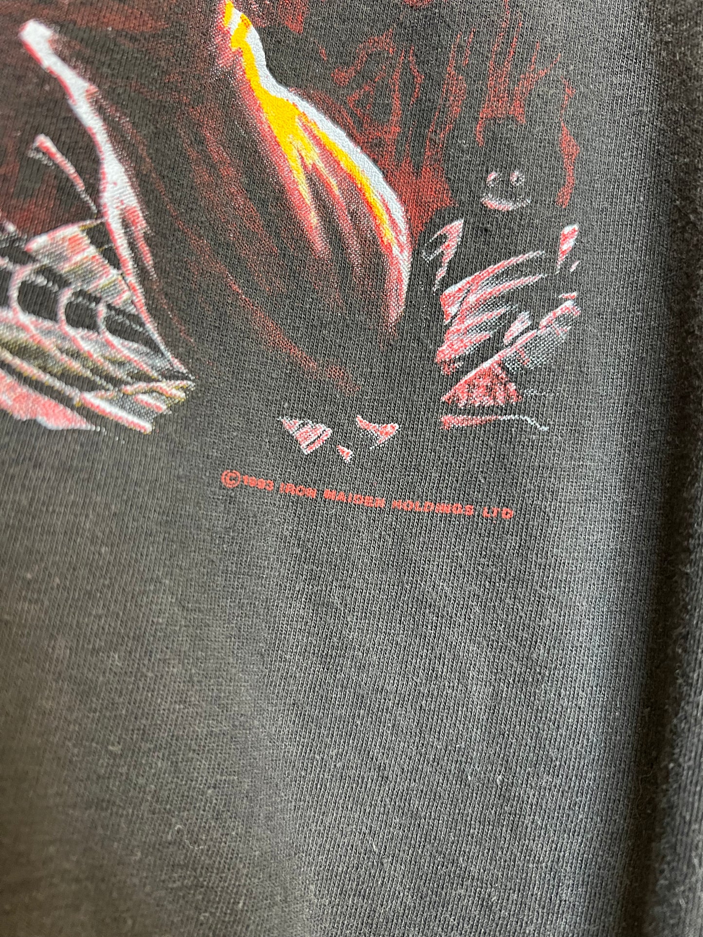 Vintage 1993 Iron Maiden “666 FM” Tee