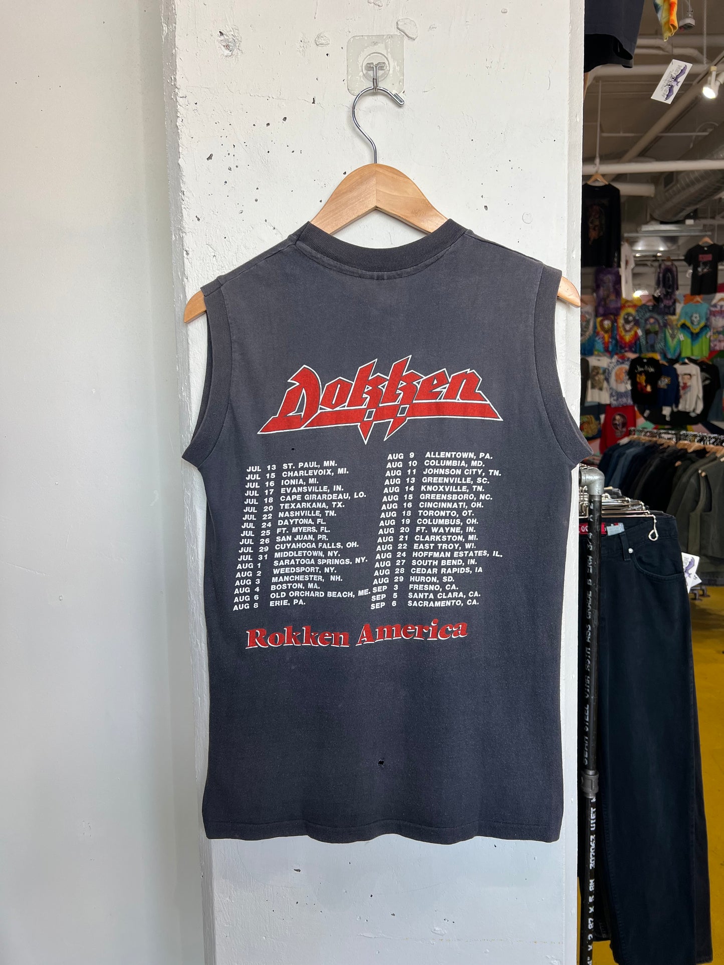 Vintage 1985 Dokken Tour Tee