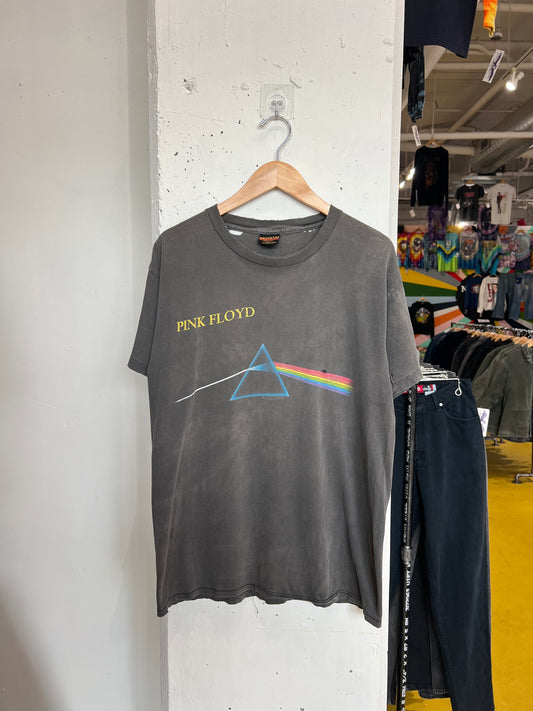 Vintage 1992 Pink Floyd Dark Side Of The Moon Tee Faded Distressed
