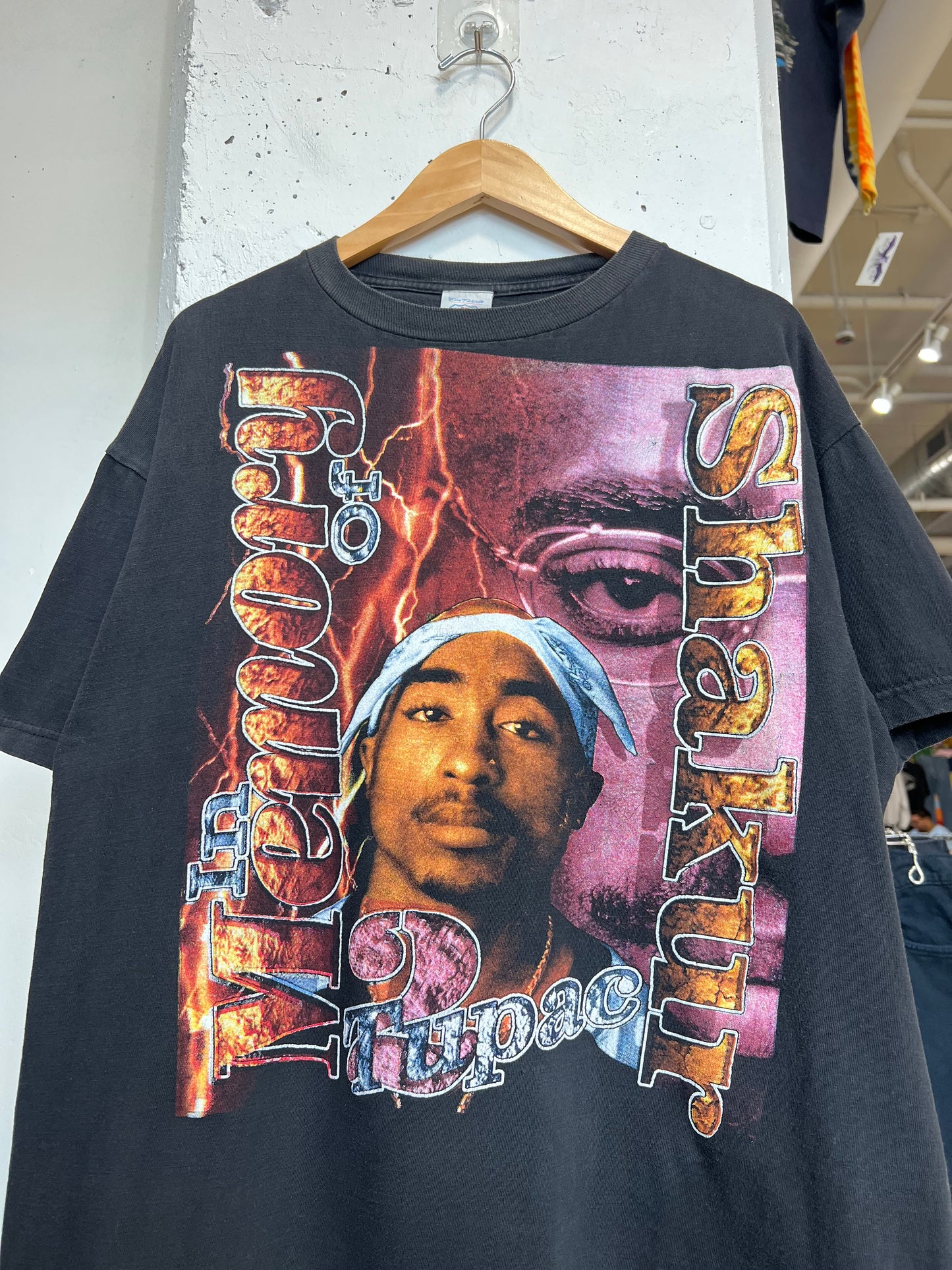 Vintage 90s 2pac Tupac Rap Tee