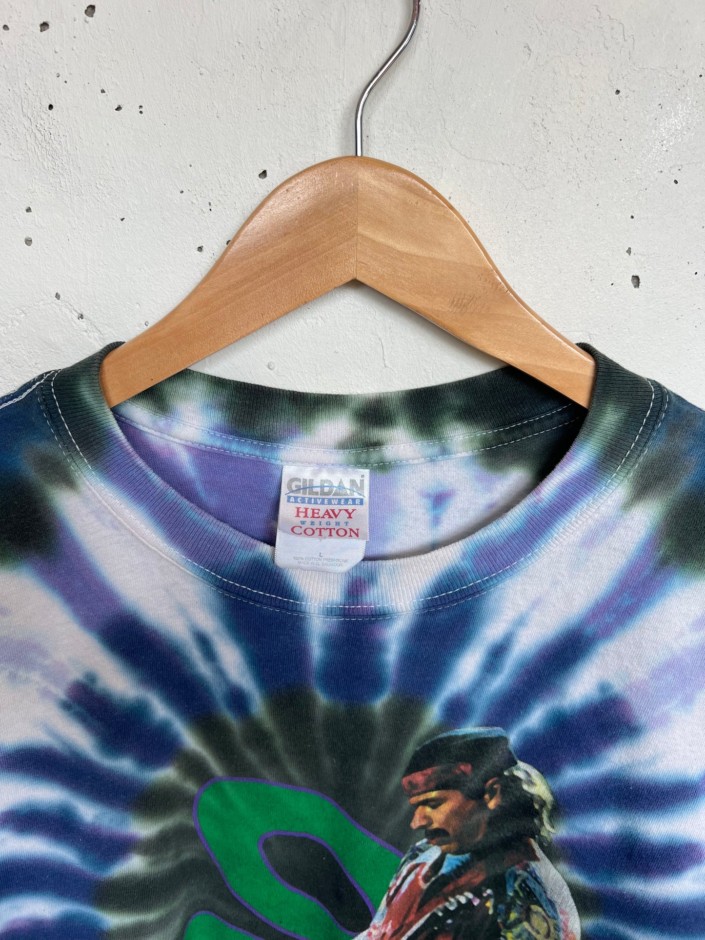 Vintage 1999 Carlos Santana Tie Dye Tee