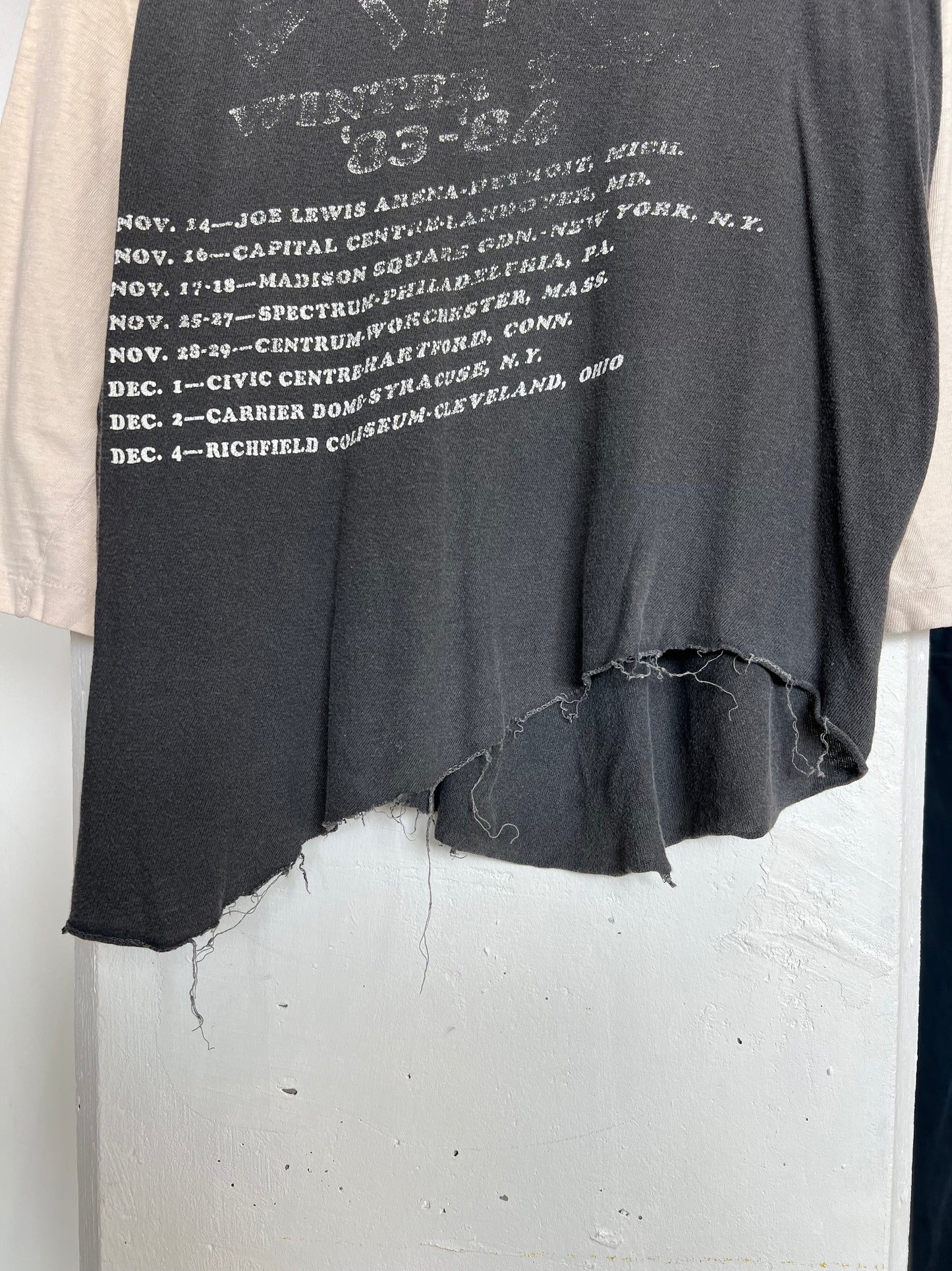 Vintage 1983-84 Genesis U.S Tour Raglan Tee