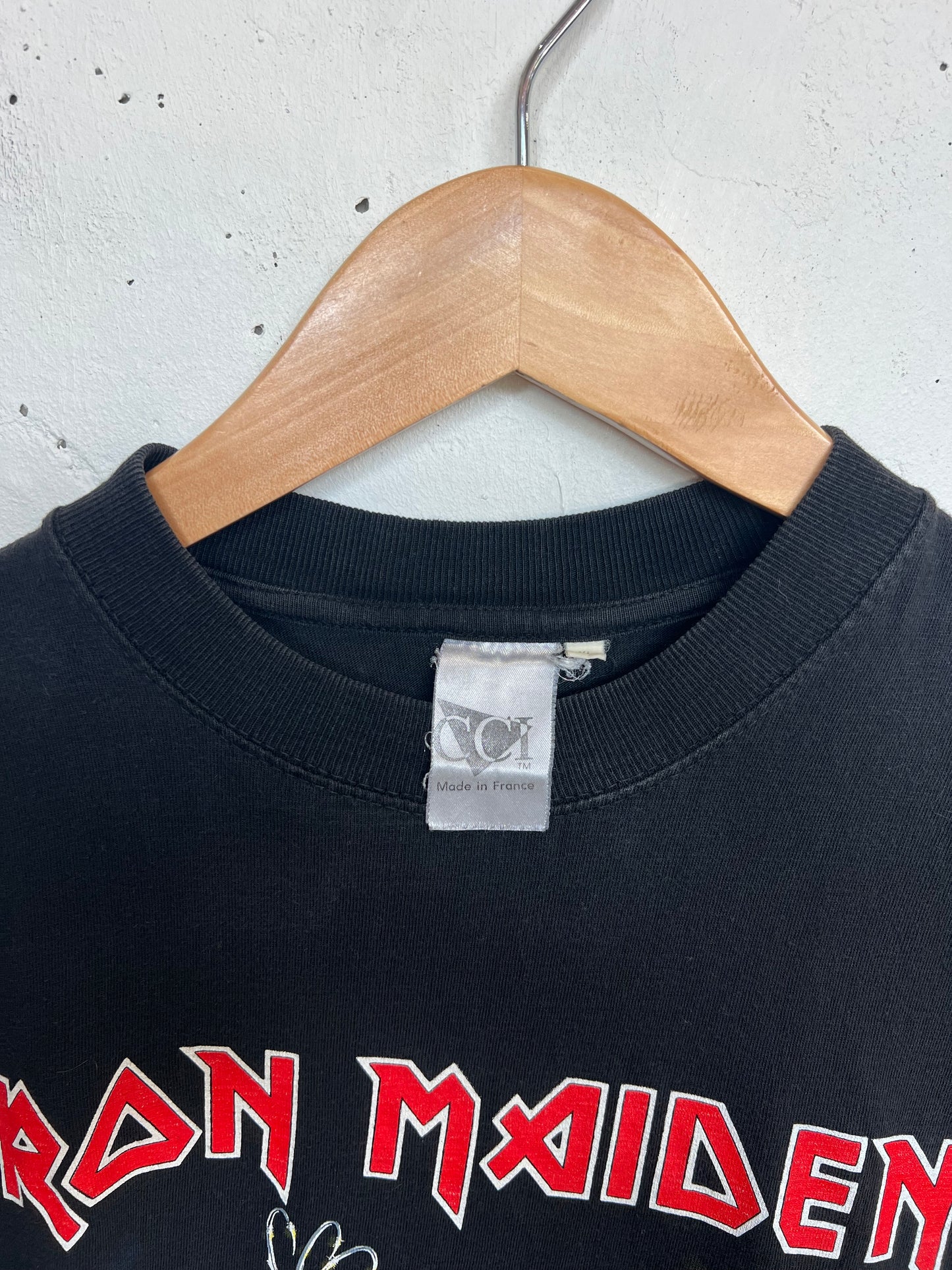 Vintage 1990 Iron Maiden “No Prayer On The Road” Tour Tee