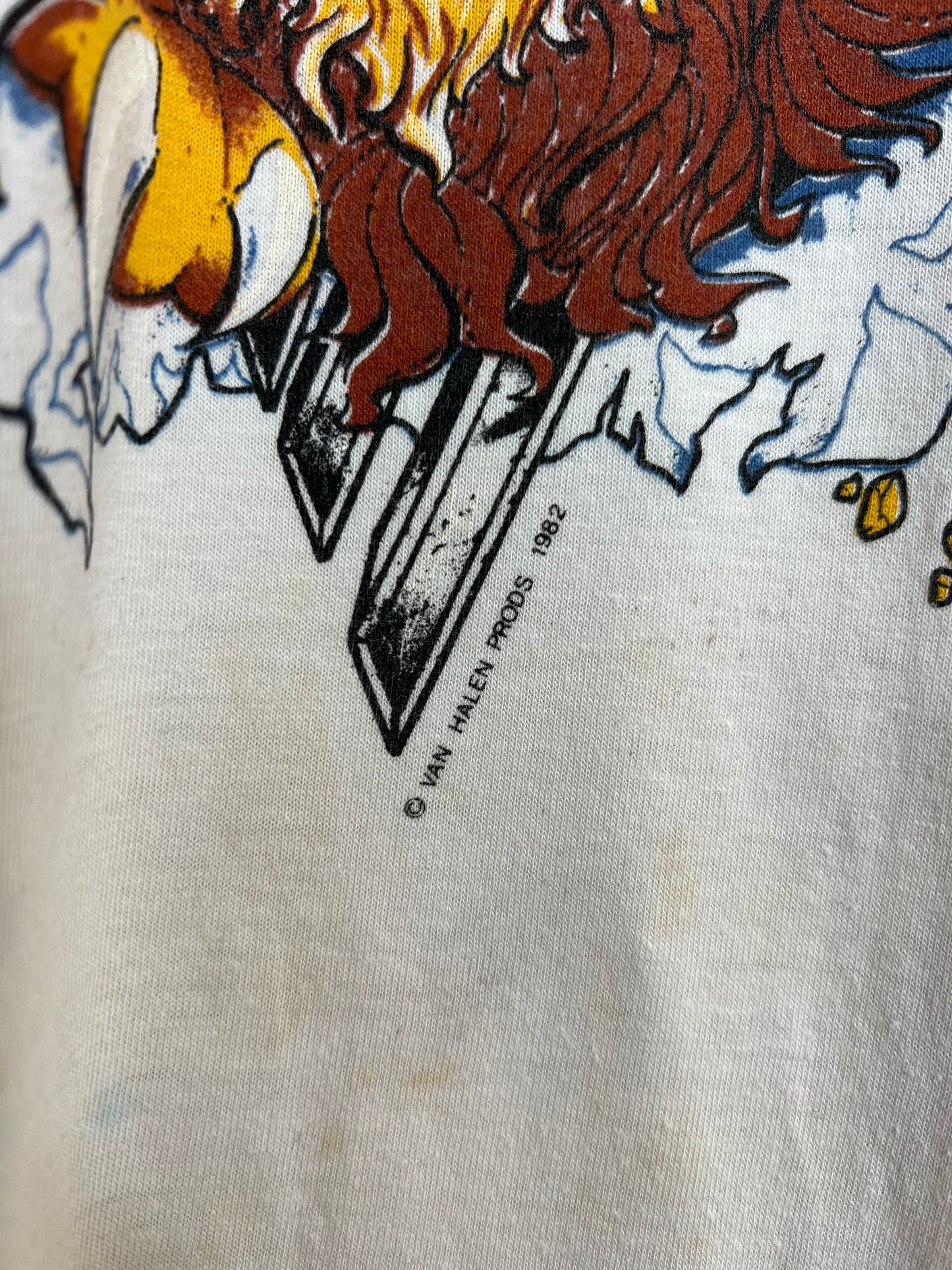 Vintage 1982 Van Halen