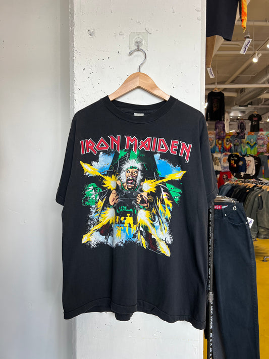 Vintage 1990 Iron Maiden “Shoot That F*KKER” Tee