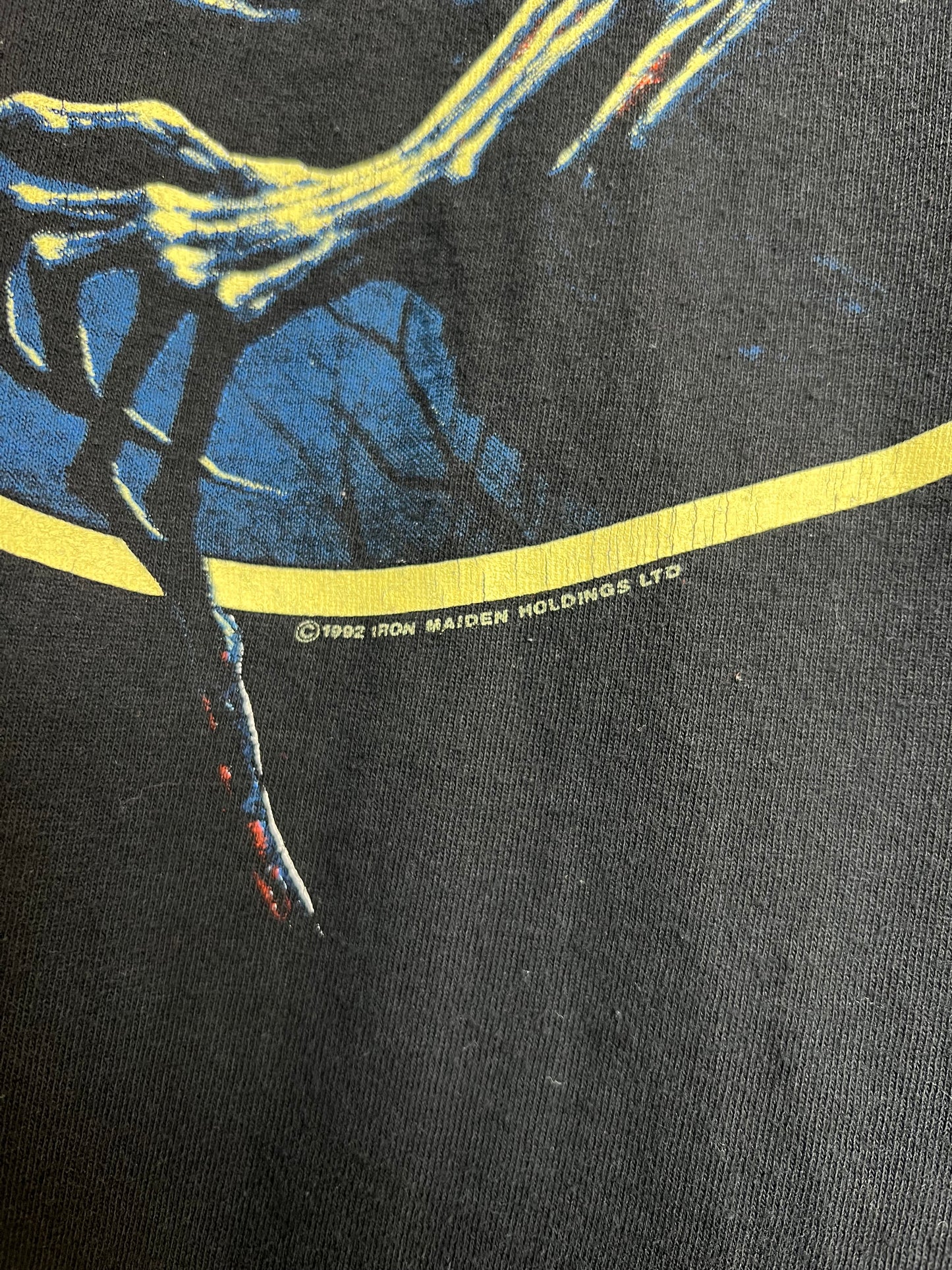 Vintage 1992 Iron Maiden “Fear Of The Dark” Tour Tee