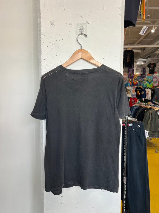 Vintage 1980s Def Leppard Parking Lot Bootleg Tee Distressed