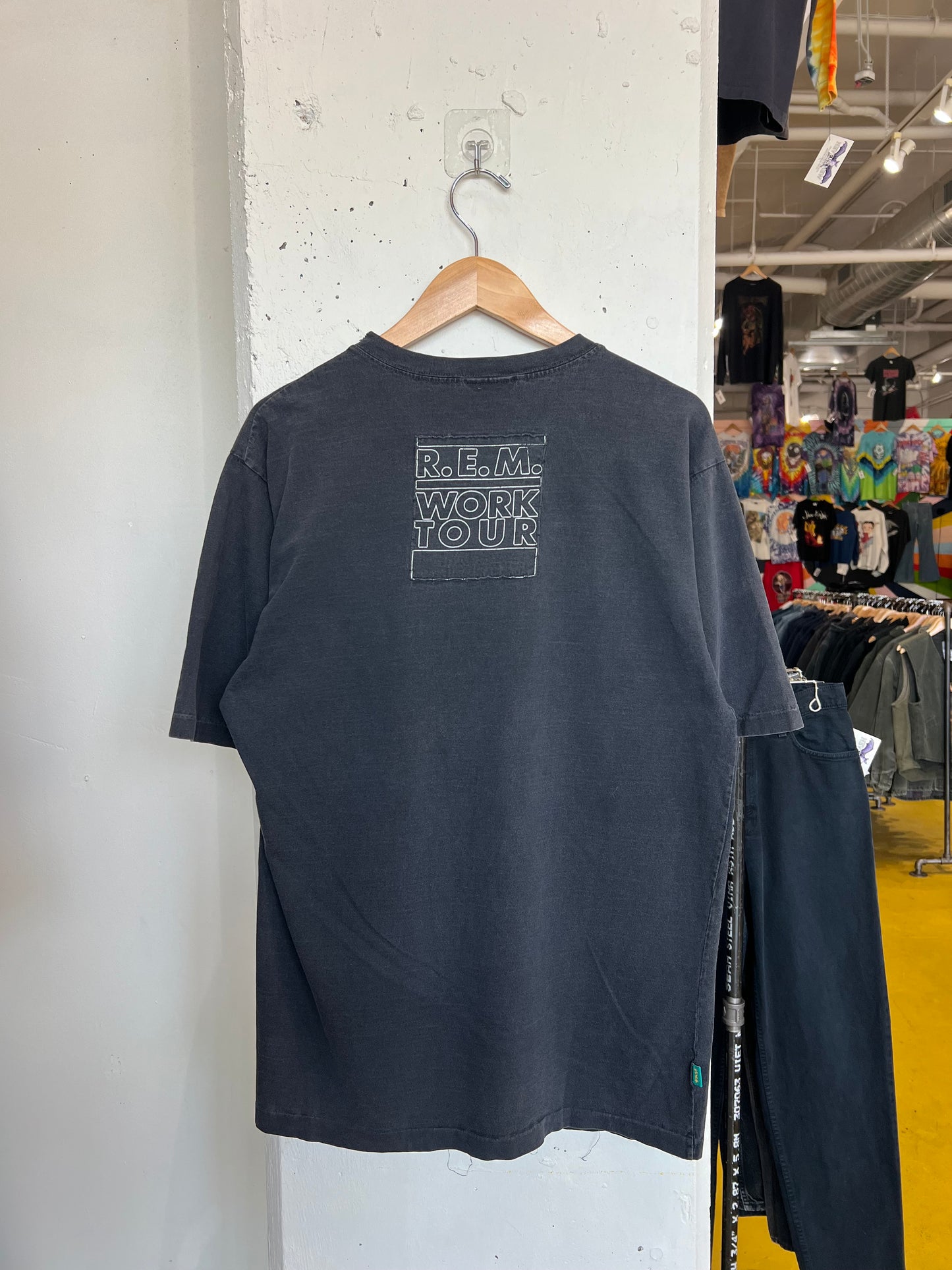 Vintage 90s R.E.M. Work Tour Tee