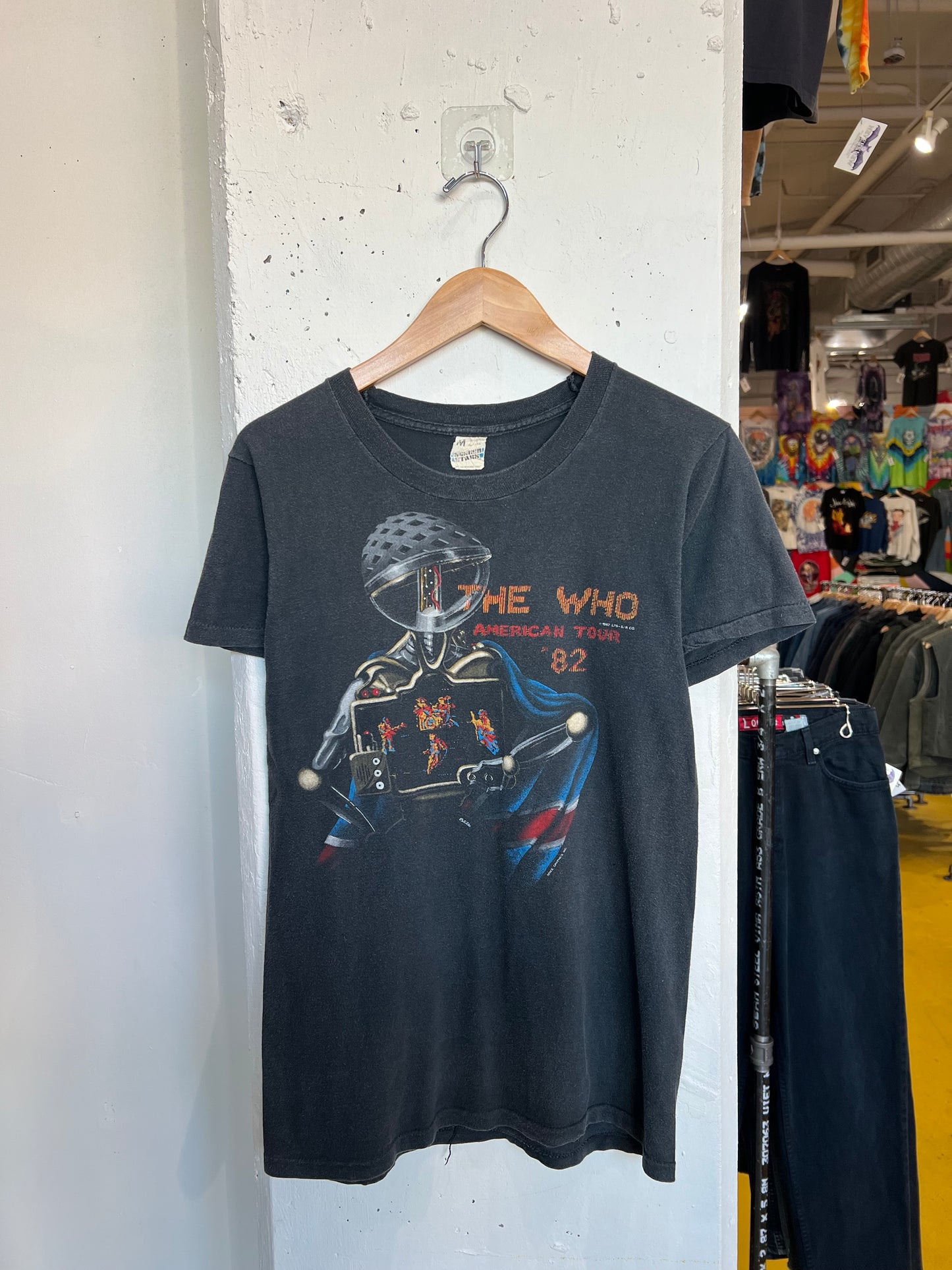Vintage 1982 The Who American Tour Tee