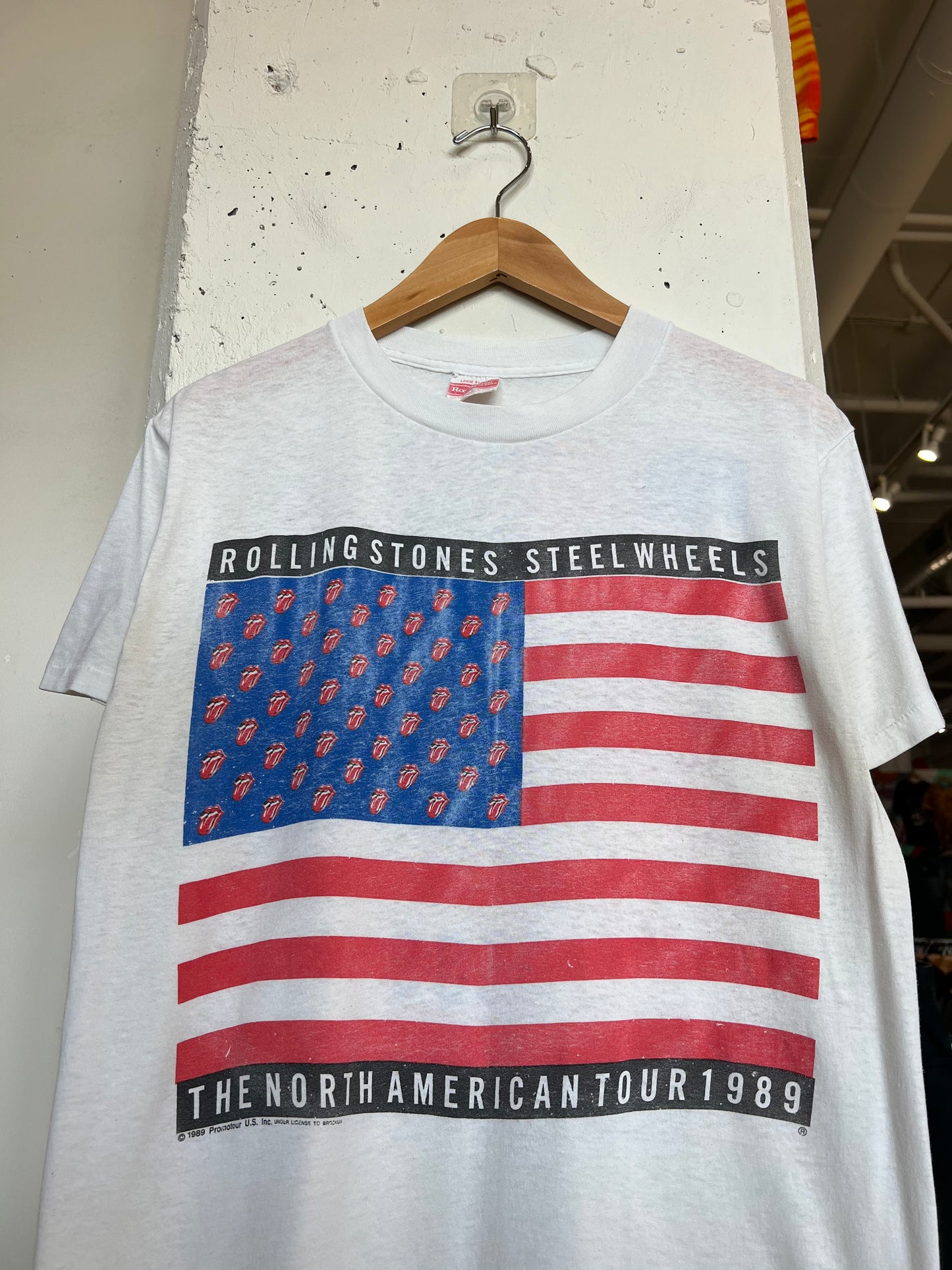 Vintage 1989 The Rolling Stones “Steel Wheels” Tour Tee