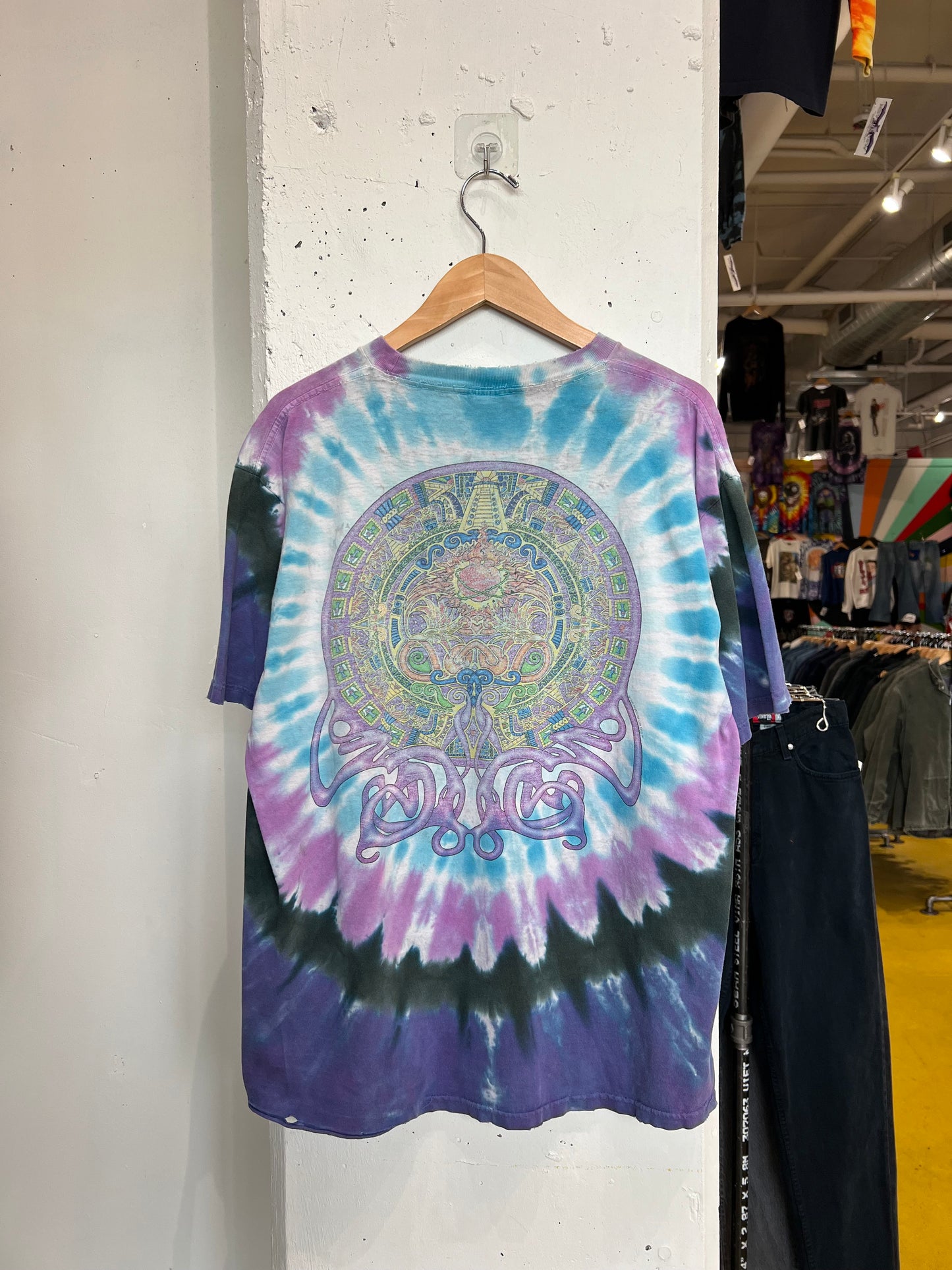 Vintage 2000s Santana Tie Dye Tee