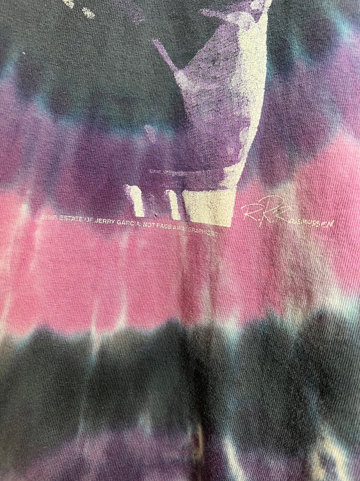 Vintage 90’s Jerry Garcia Grateful Dead Tie Dye Tee