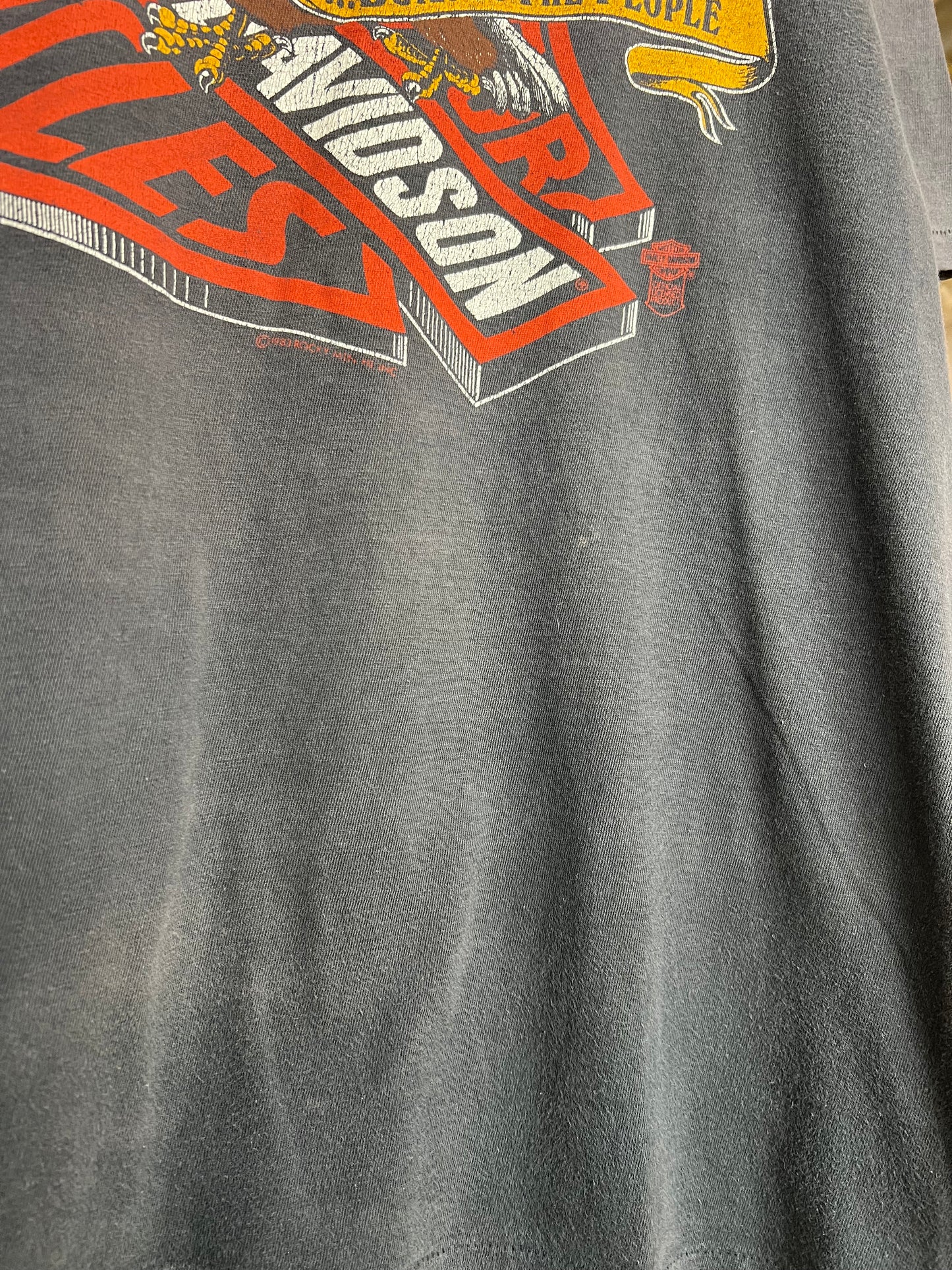 Vintage 80s Denver Harley Davidson Tee