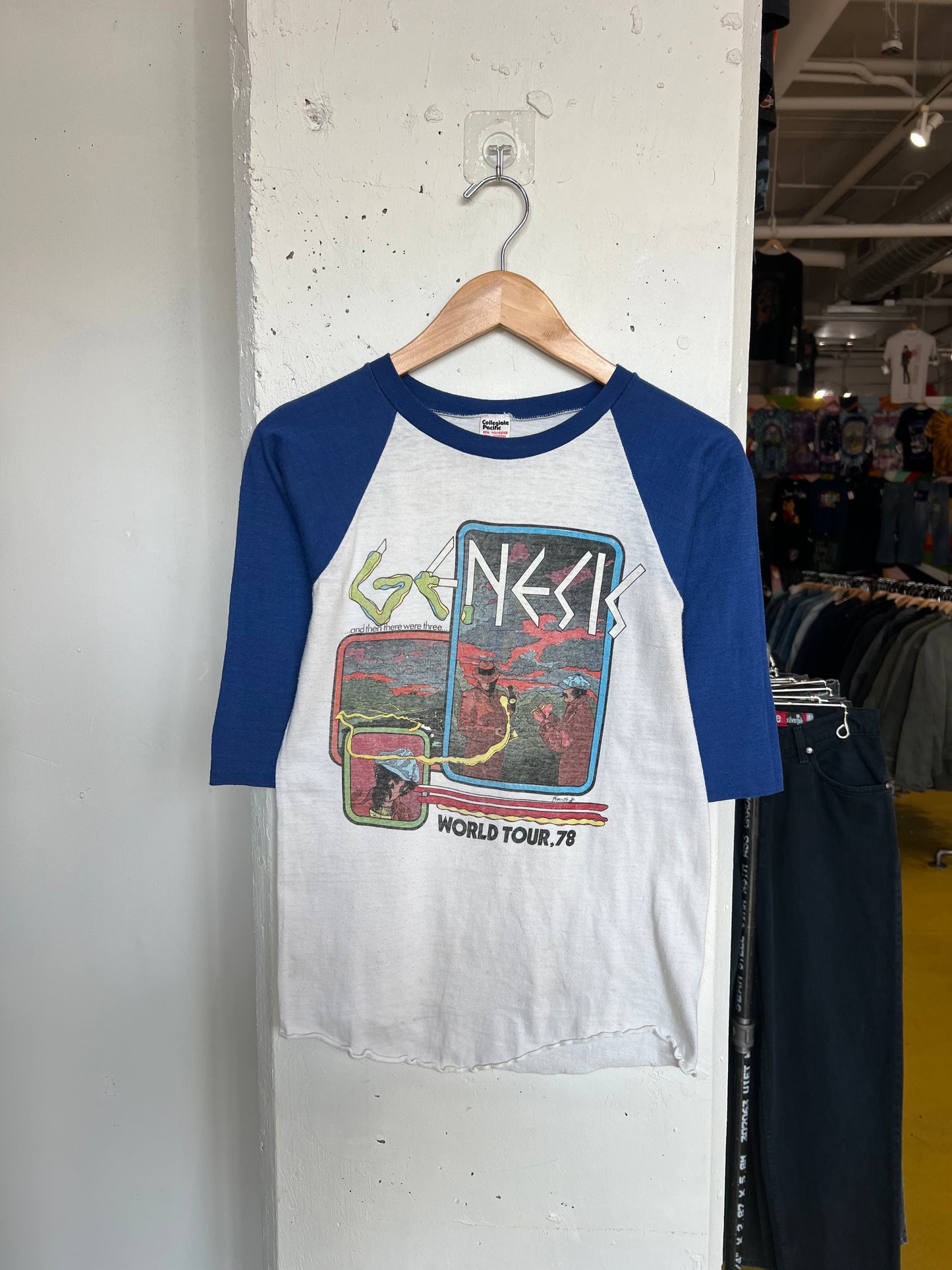 Vintage 1978 Genesis World Tour Raglan Tee