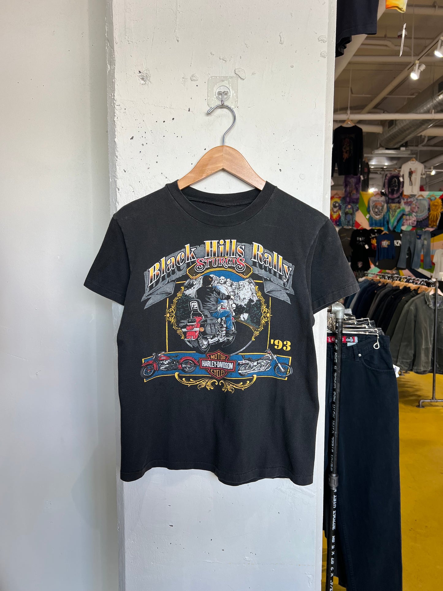 Vintage 1993 Harley Davidson Black Hills Tee