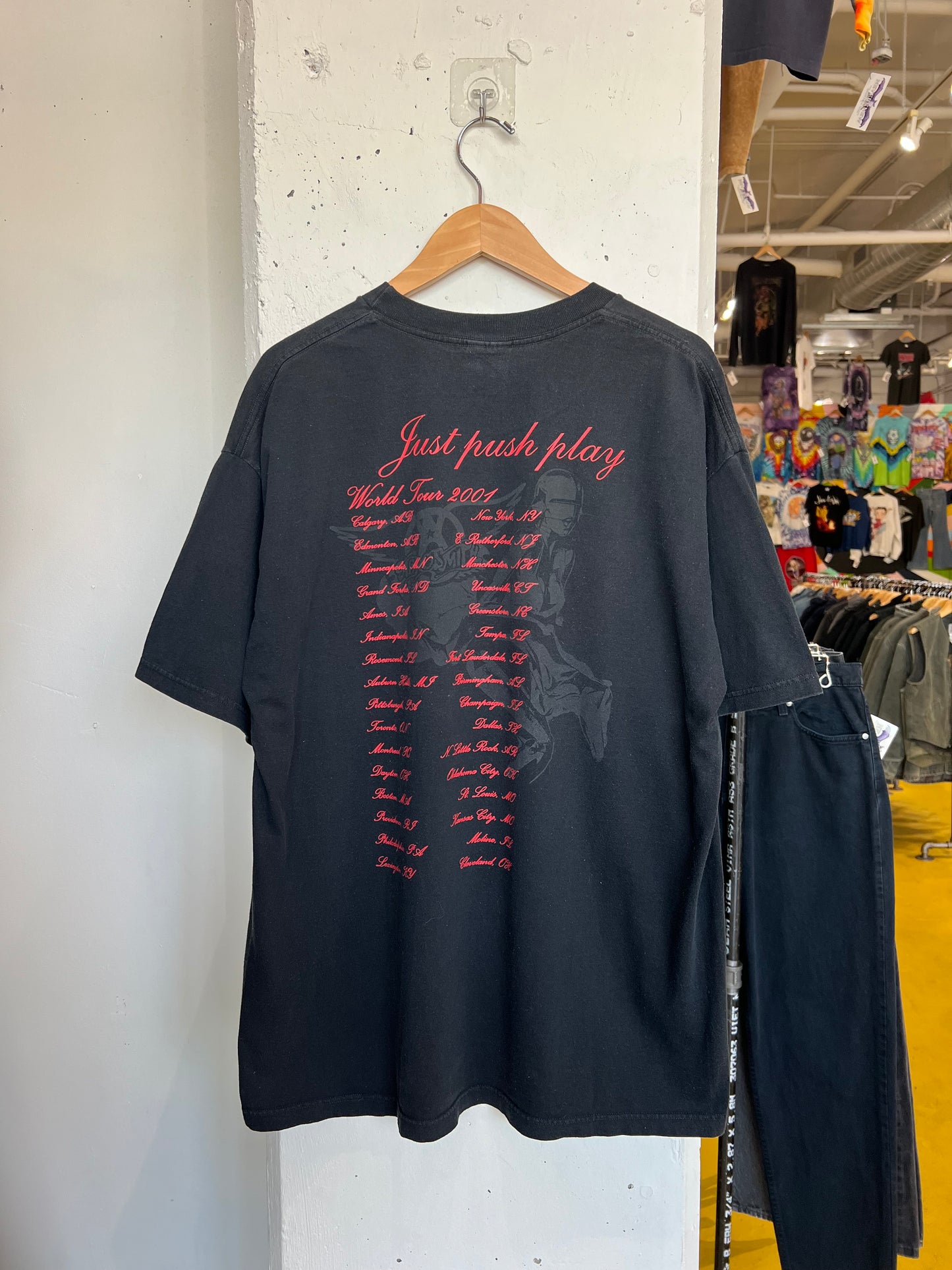 Vintage 2001 Aerosmith Tee