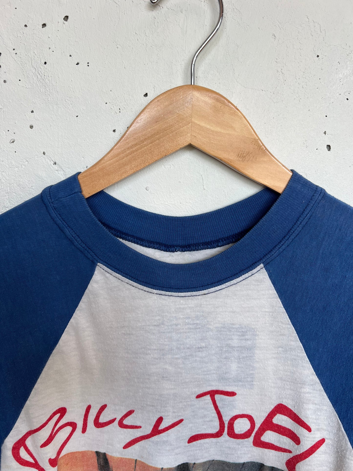 Vintage 1980 Billy Joel Raglan Tee