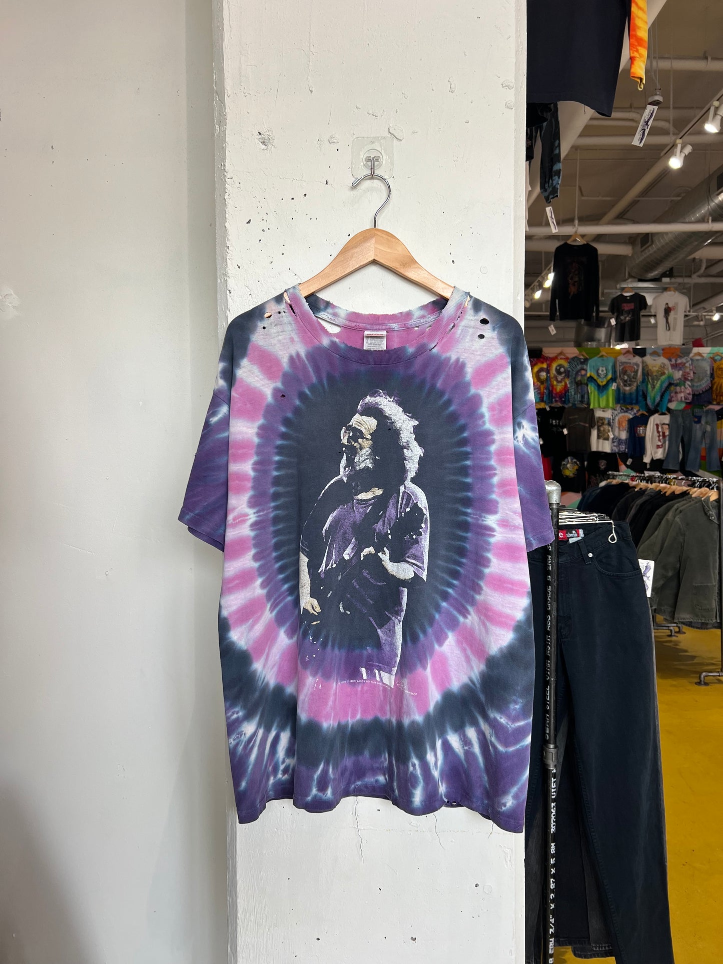 Vintage 90’s Jerry Garcia Grateful Dead Tie Dye Tee
