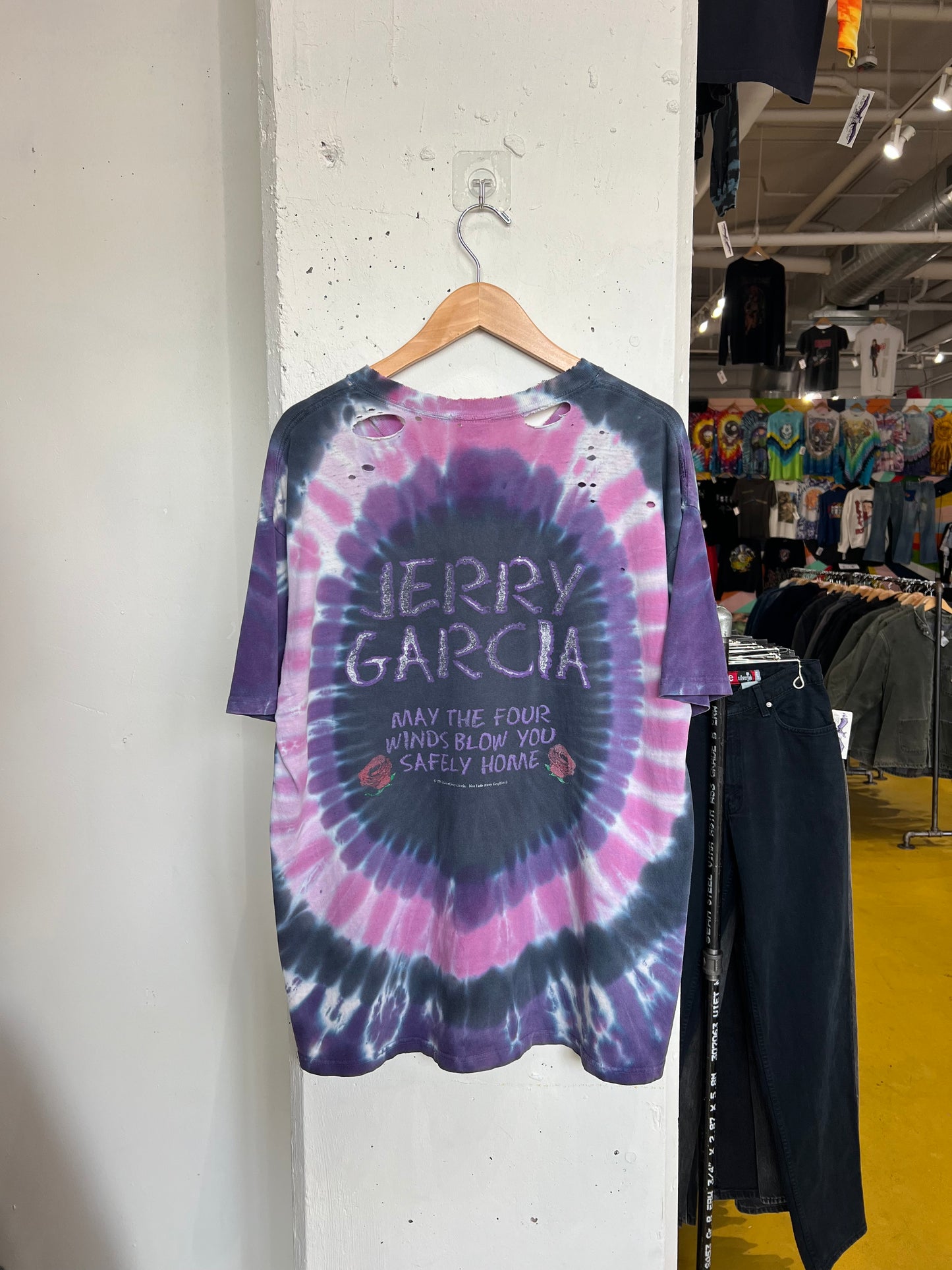Vintage 90’s Jerry Garcia Grateful Dead Tie Dye Tee