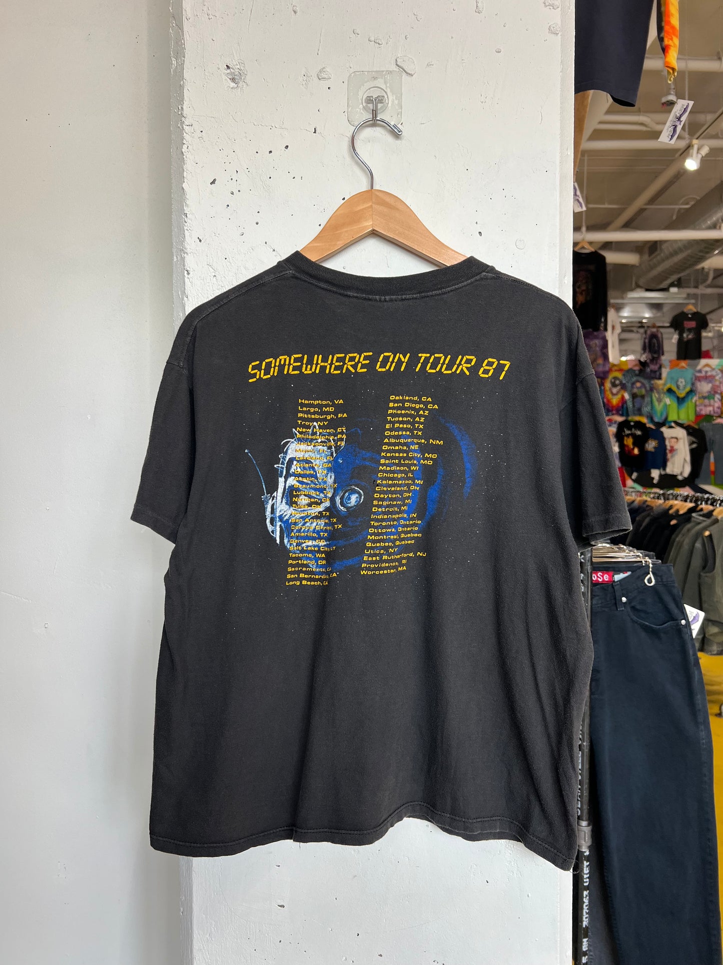 Vintage 1987 Iron Maiden “Somewhere in Time” Tee