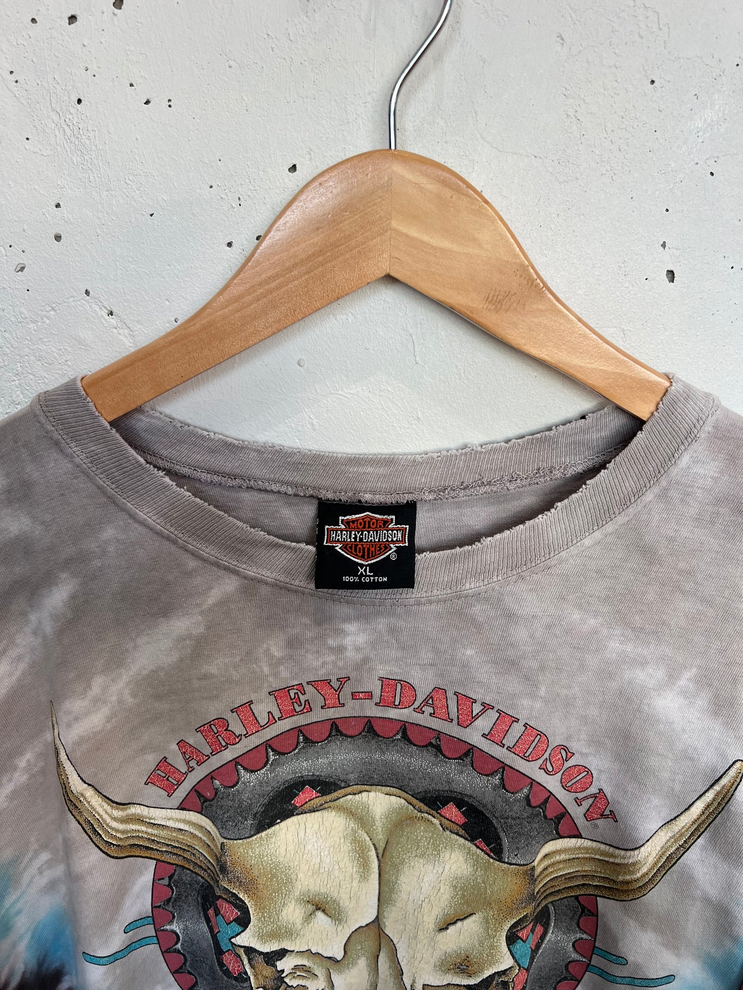 Vintage 1992 Harley Mesa Tie Dye Longsleeve Tee