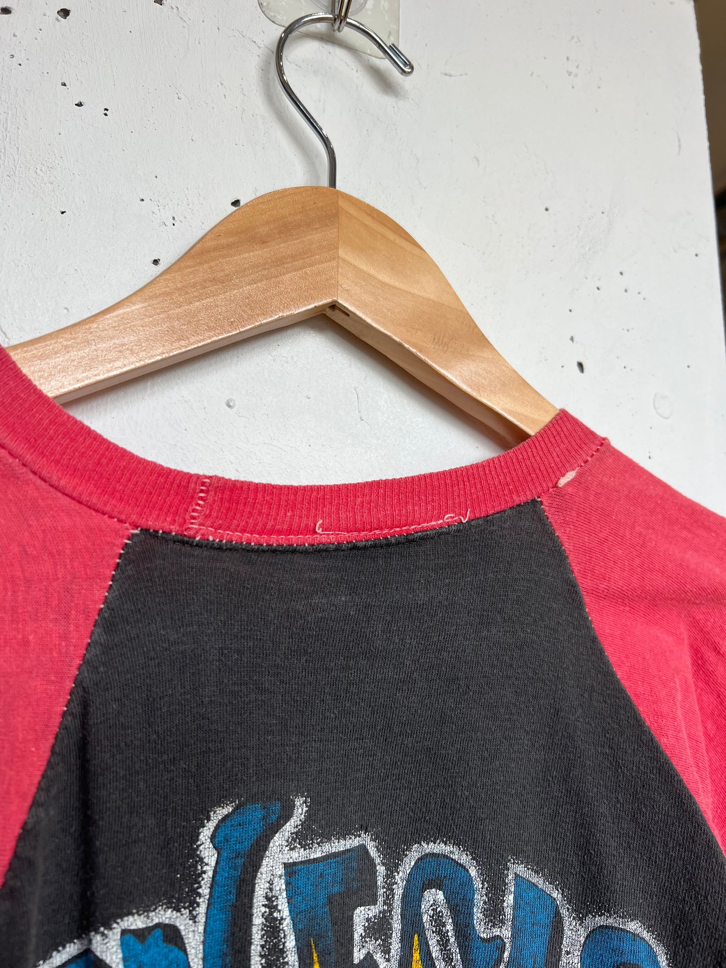 Vintage 1981 Genesis Parking Lot Bootleg Raglan Tee