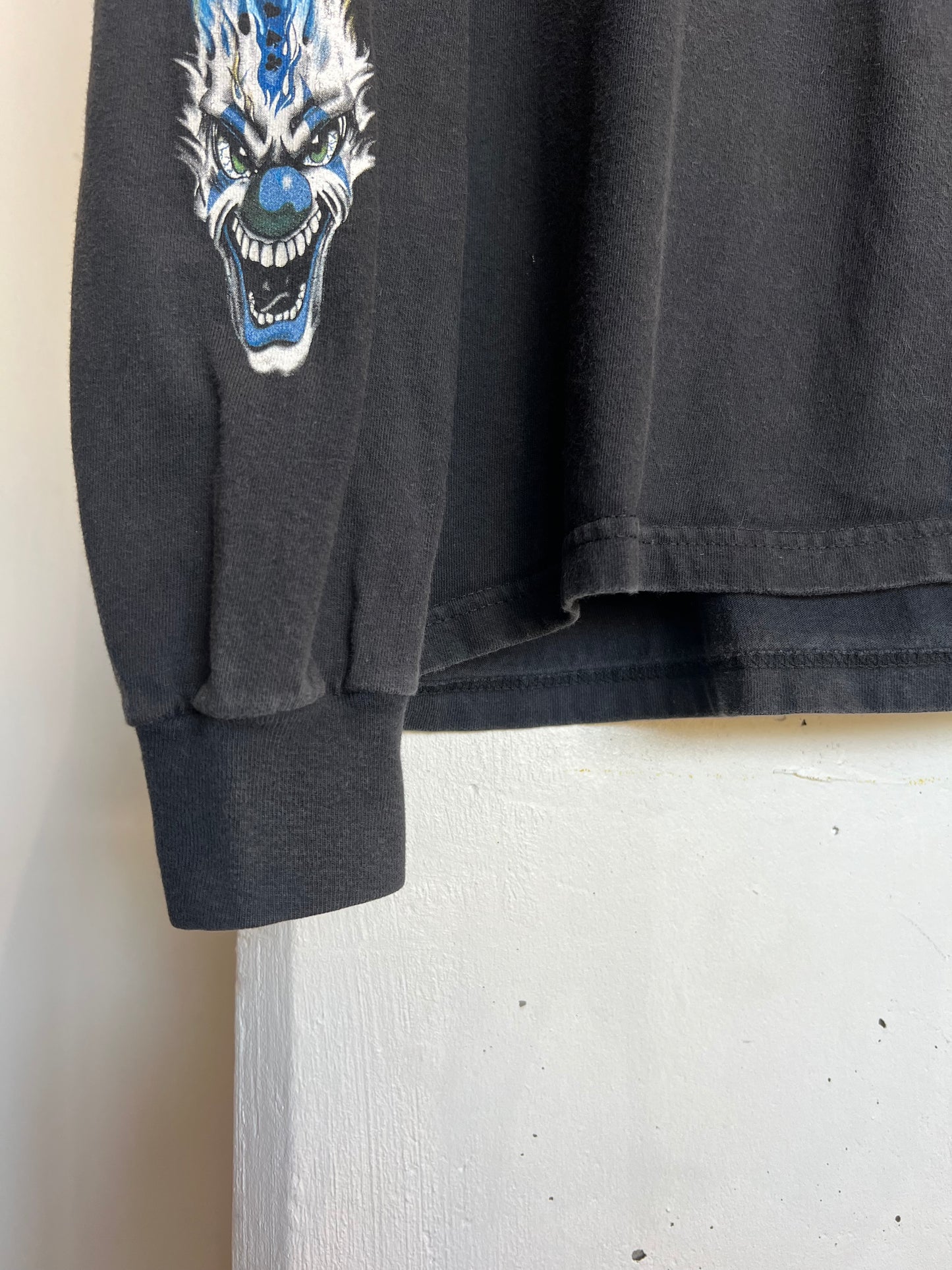 Vintage 2006 Harley Davidson Clown Flame Longlseeve T shirt