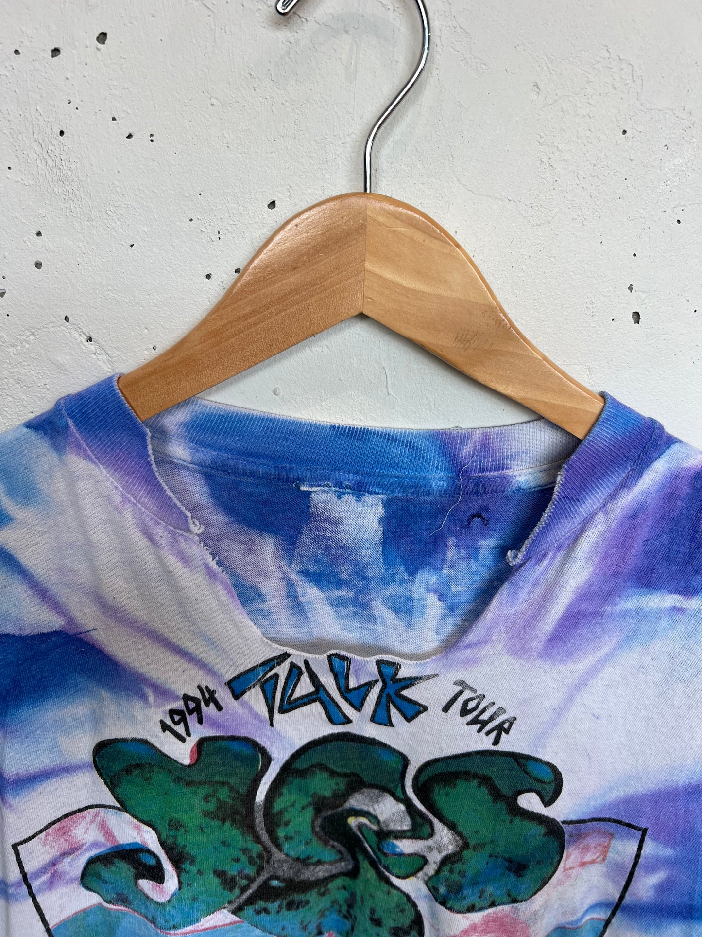 Vintage Yes Thrashed Cut Off Tee
