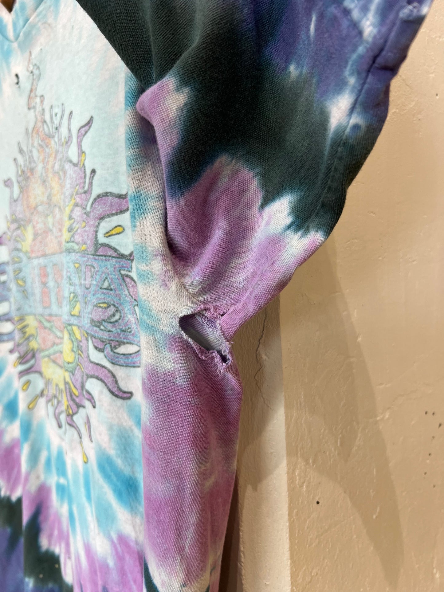 Vintage 2000s Santana Tie Dye Tee