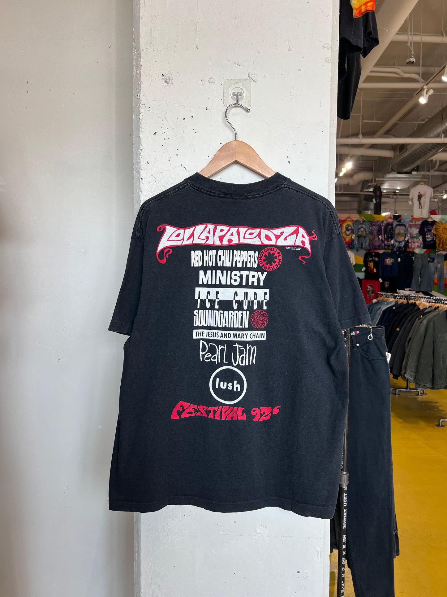 Vintage 1992 Lollapalooza Tee
