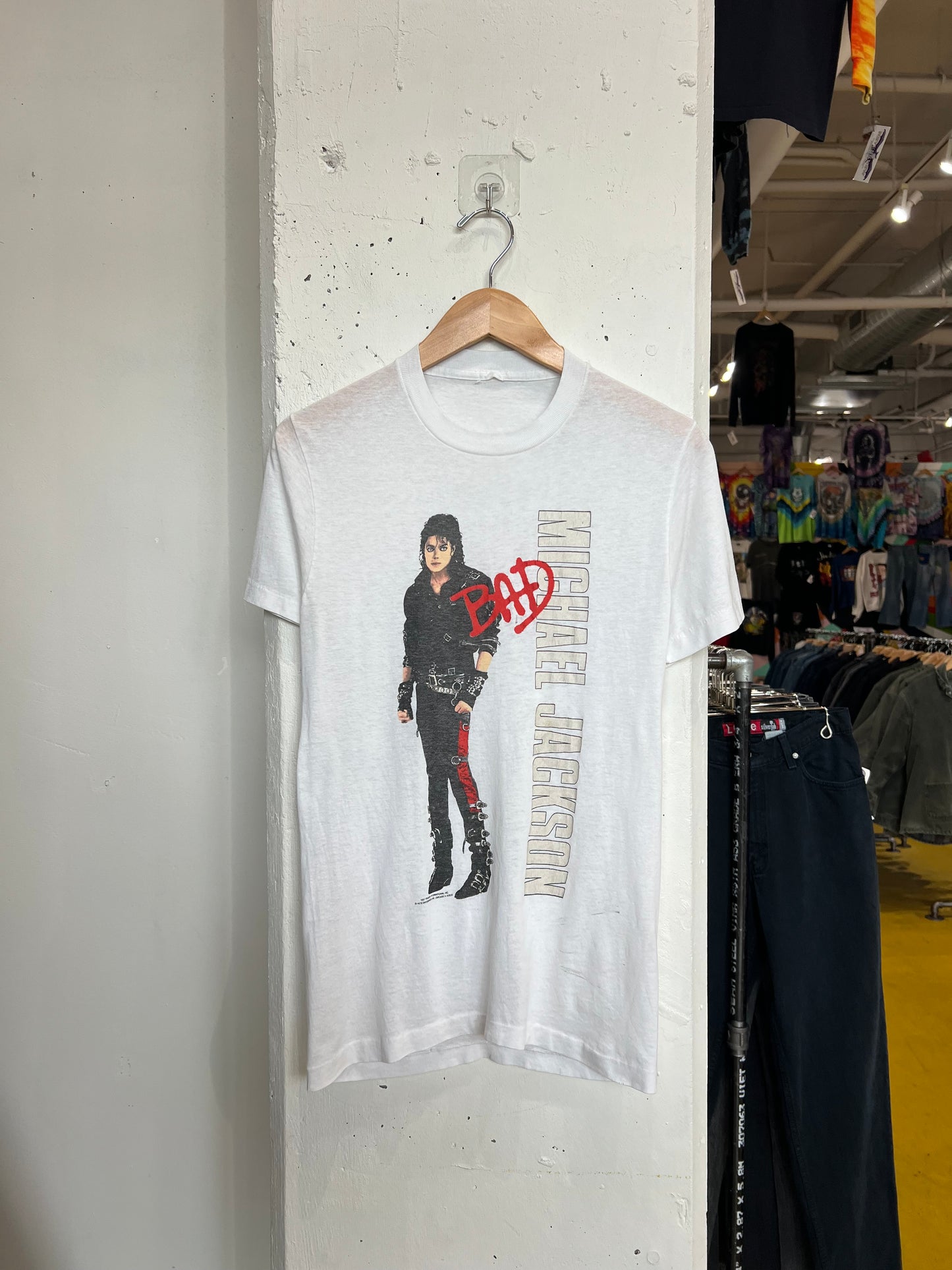 Vintage 80’s Michael Jackson “BAD” Tee