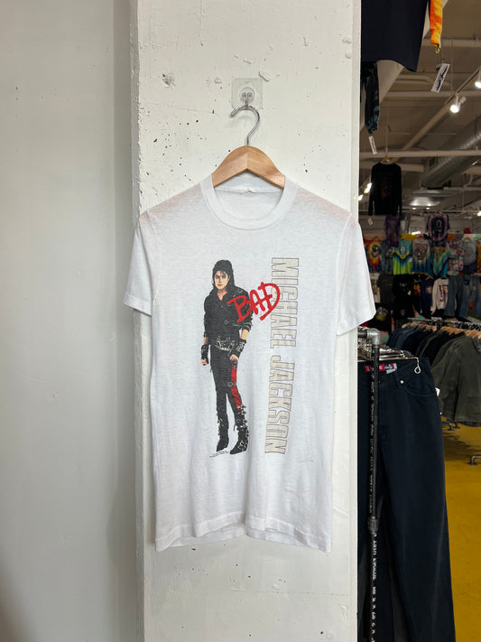 Vintage 80’s Michael Jackson “BAD” Tee