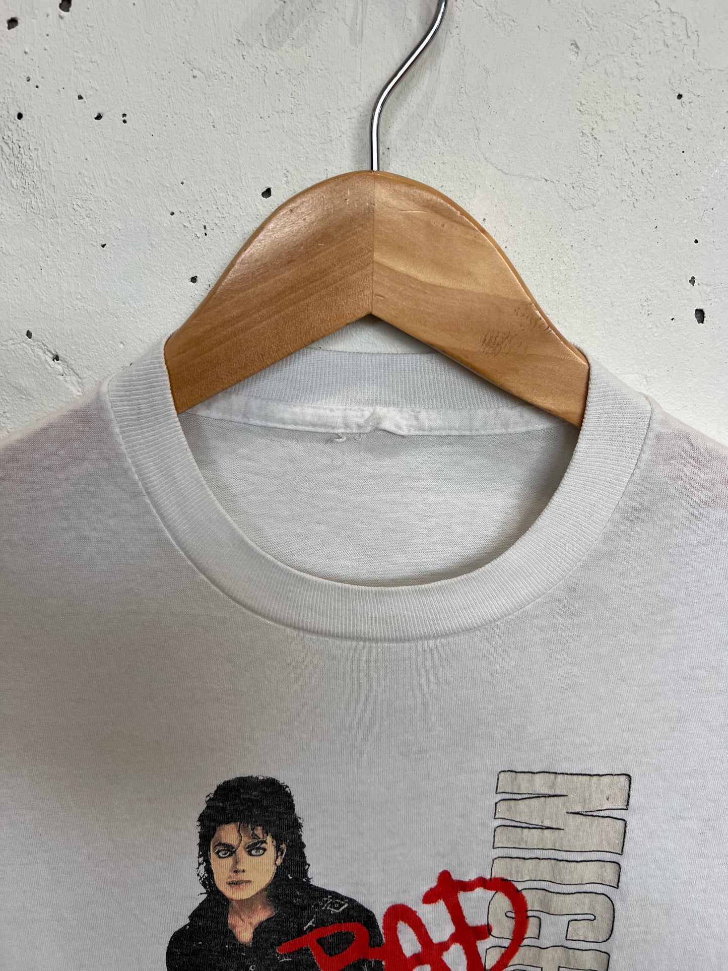 Vintage 80’s Michael Jackson “BAD” Tee