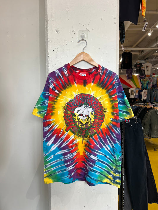 Vintage 90’s Skull Tie Dye Tee