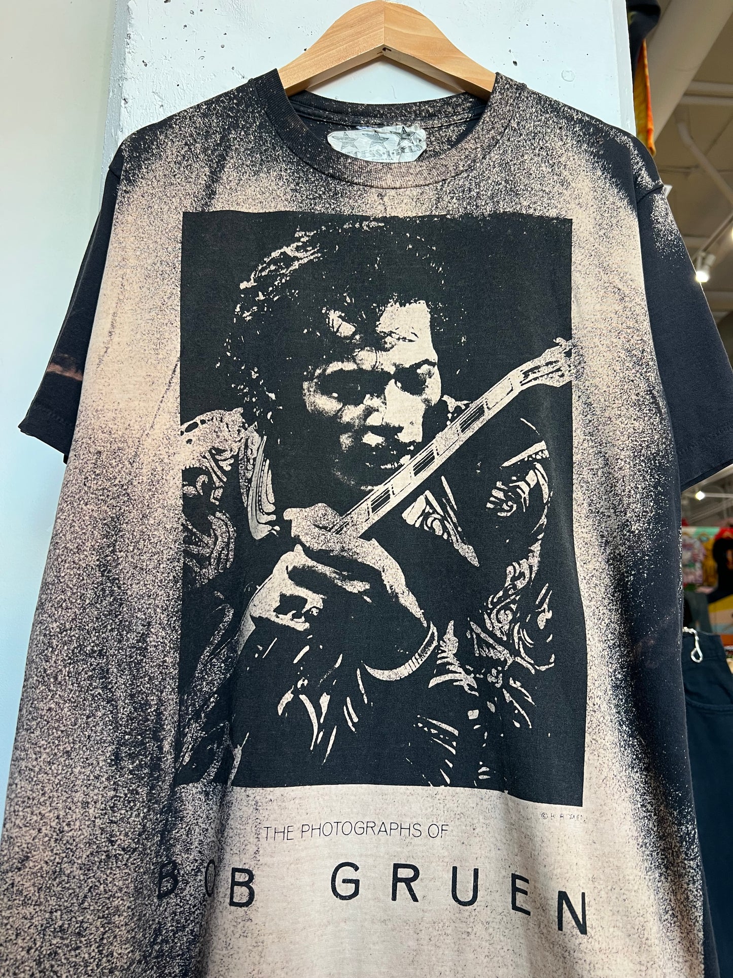 Vintage Bob Gruen Bleached Photograph Tee