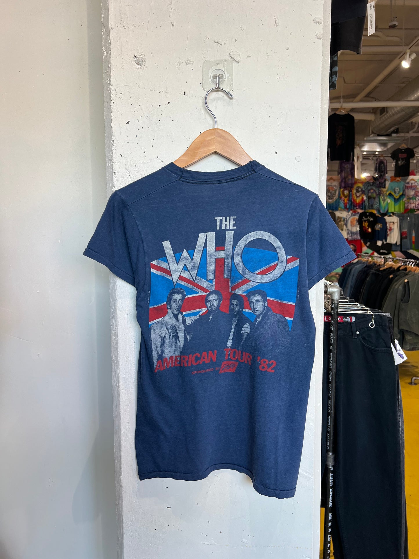 Vintage 1982 The Who Tour Tee