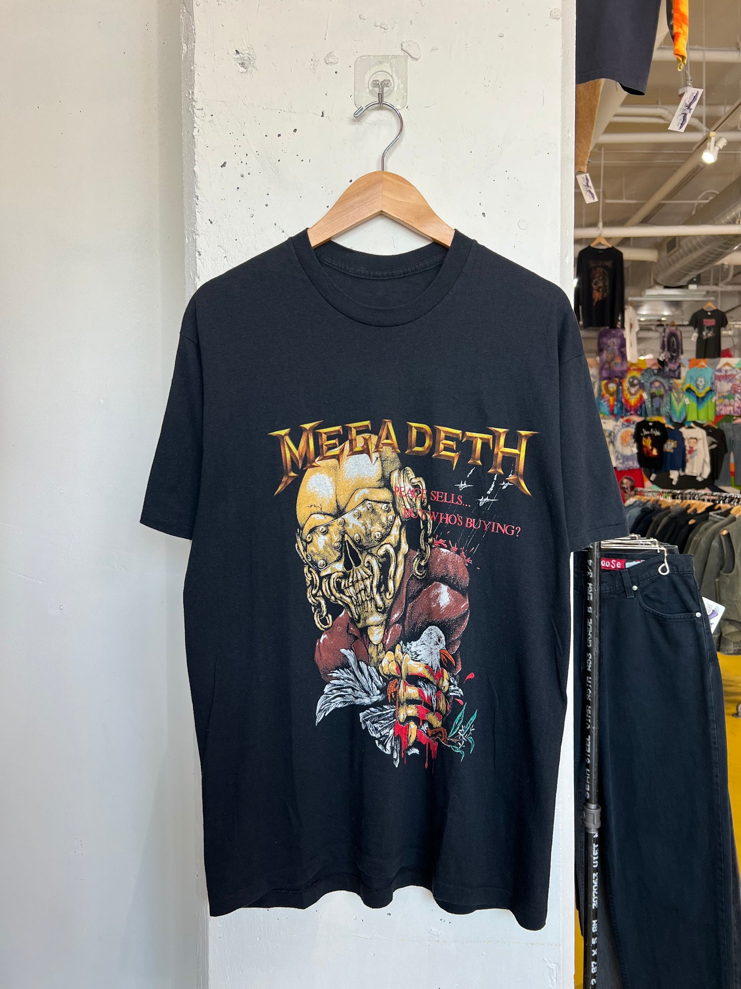 Vintage 1987 Megadeth “Peace Sells But Who’s Buying ” Tee