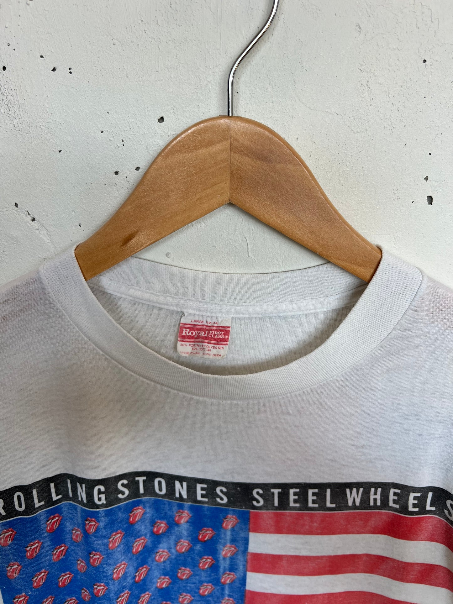 Vintage 1989 The Rolling Stones “Steel Wheels” Tour Tee