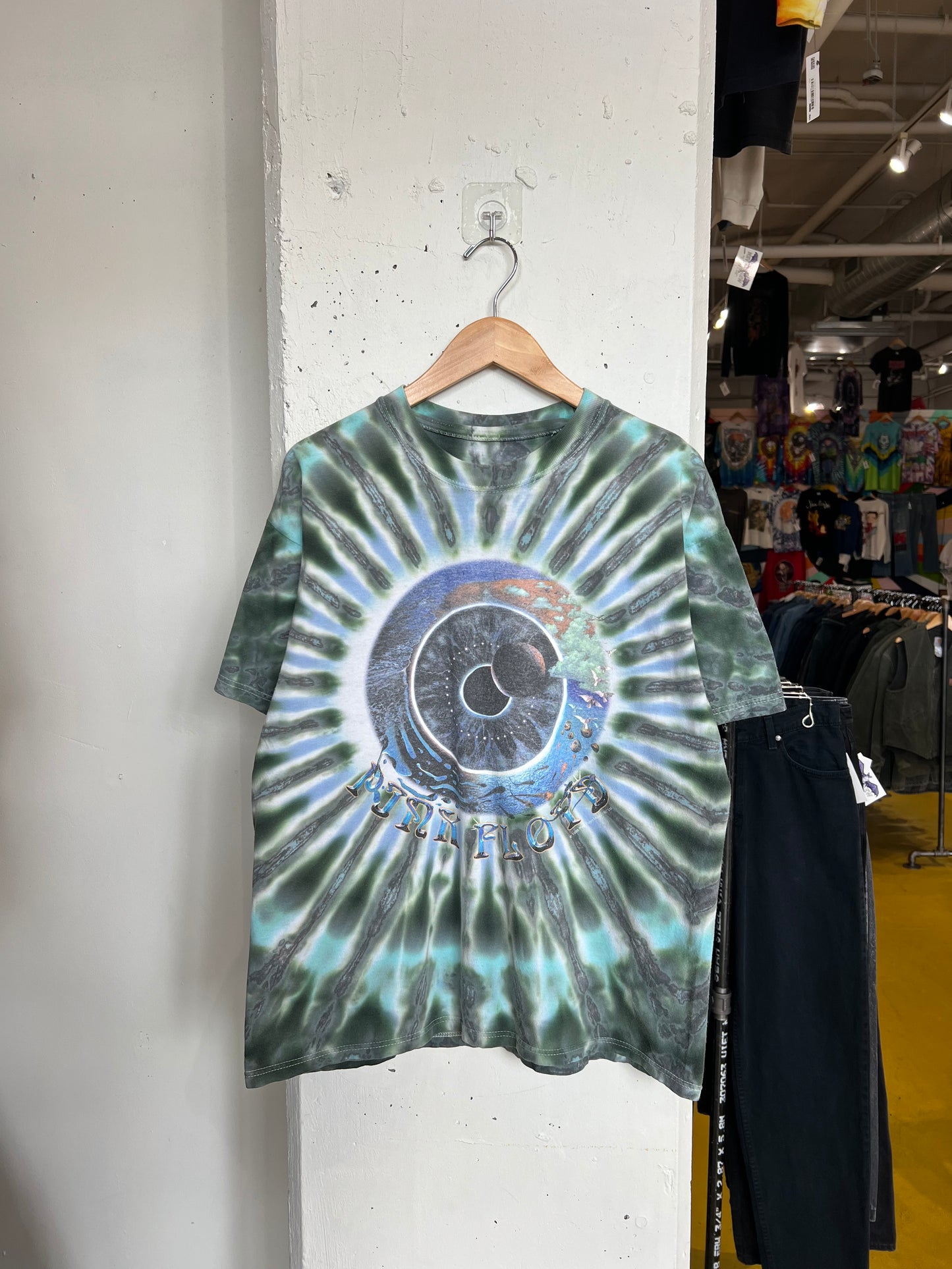 Vintage 1998 Pink Floyd Tie Dye Tee