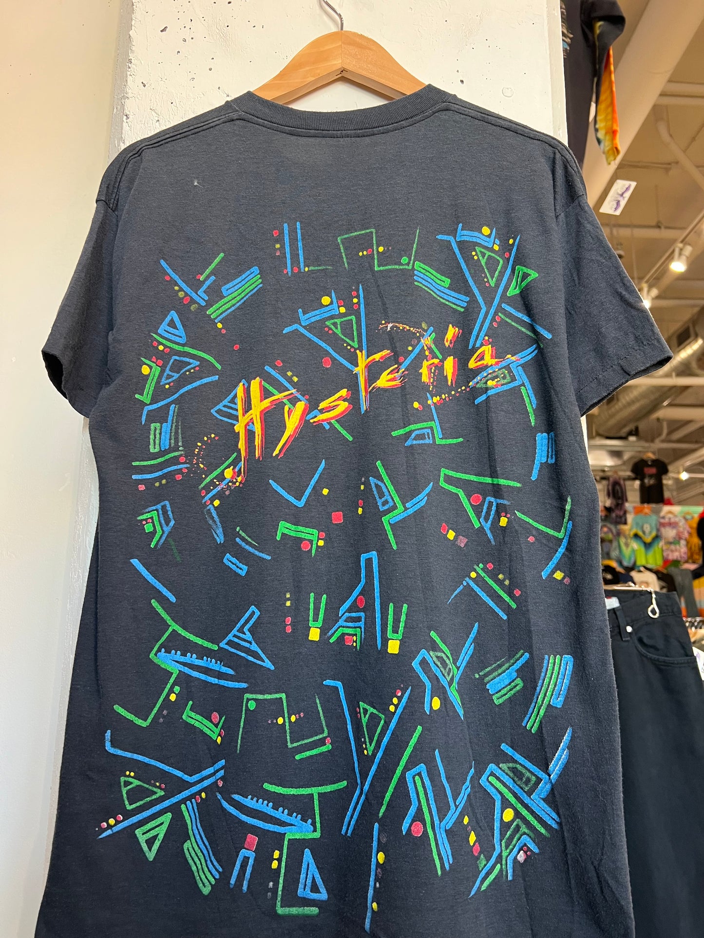 Vintage 1987 Def Leppard All Over Print Tee