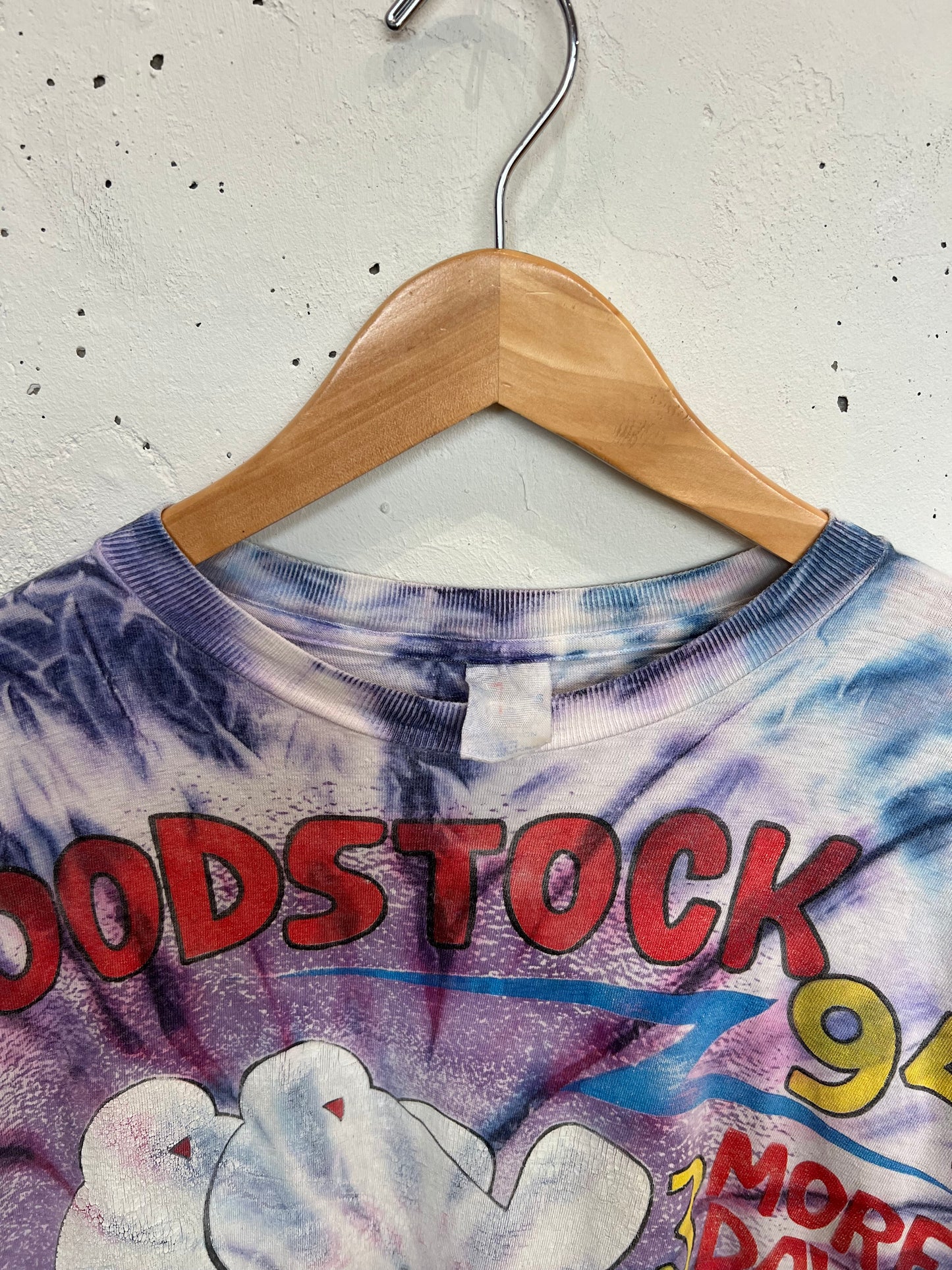 Vintage 1994 Woodstock Tie Dye Tee