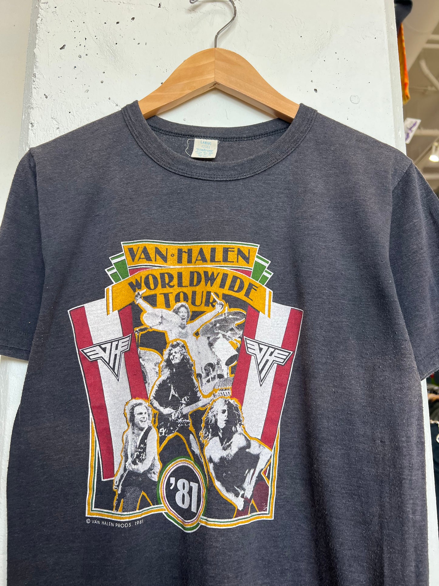 Vintage 1981 Van Halen Tour Tee
