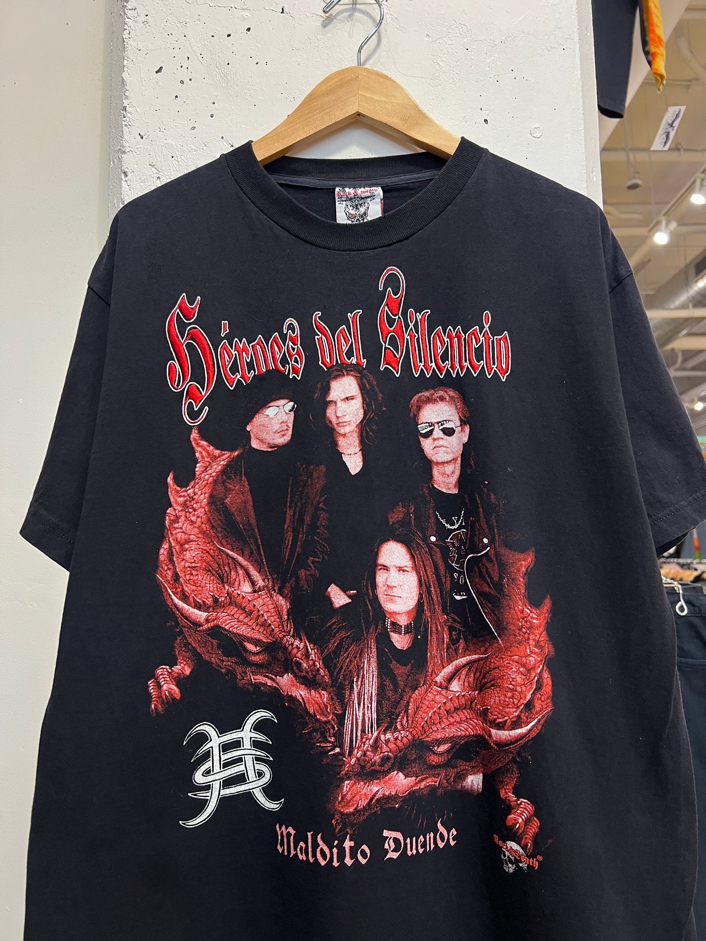 Vintage Rock & Death Héroes Del Silencio Tee